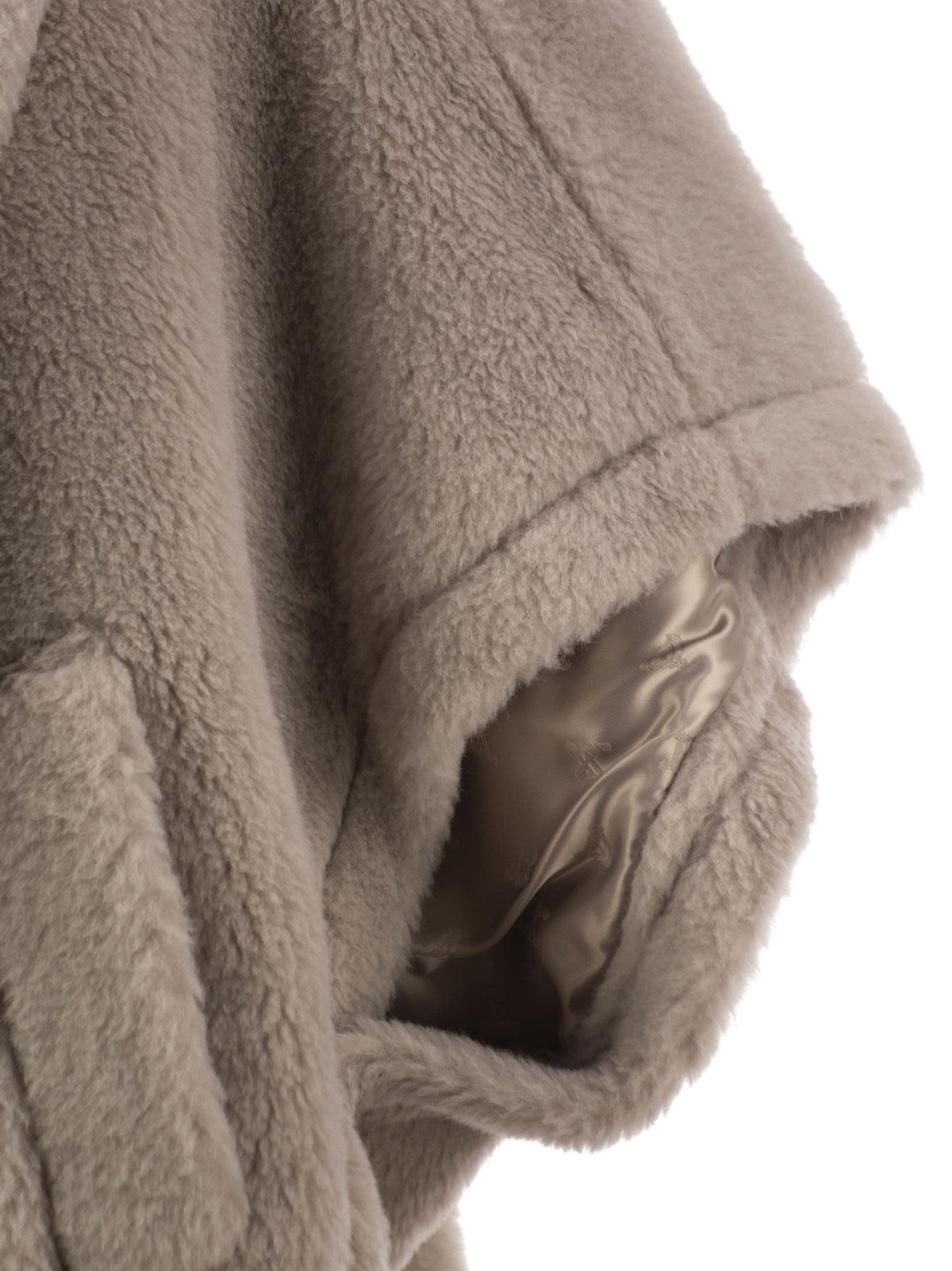 Max Mara Women Tebe1 - Teddy Fabric Cape MAX MARA