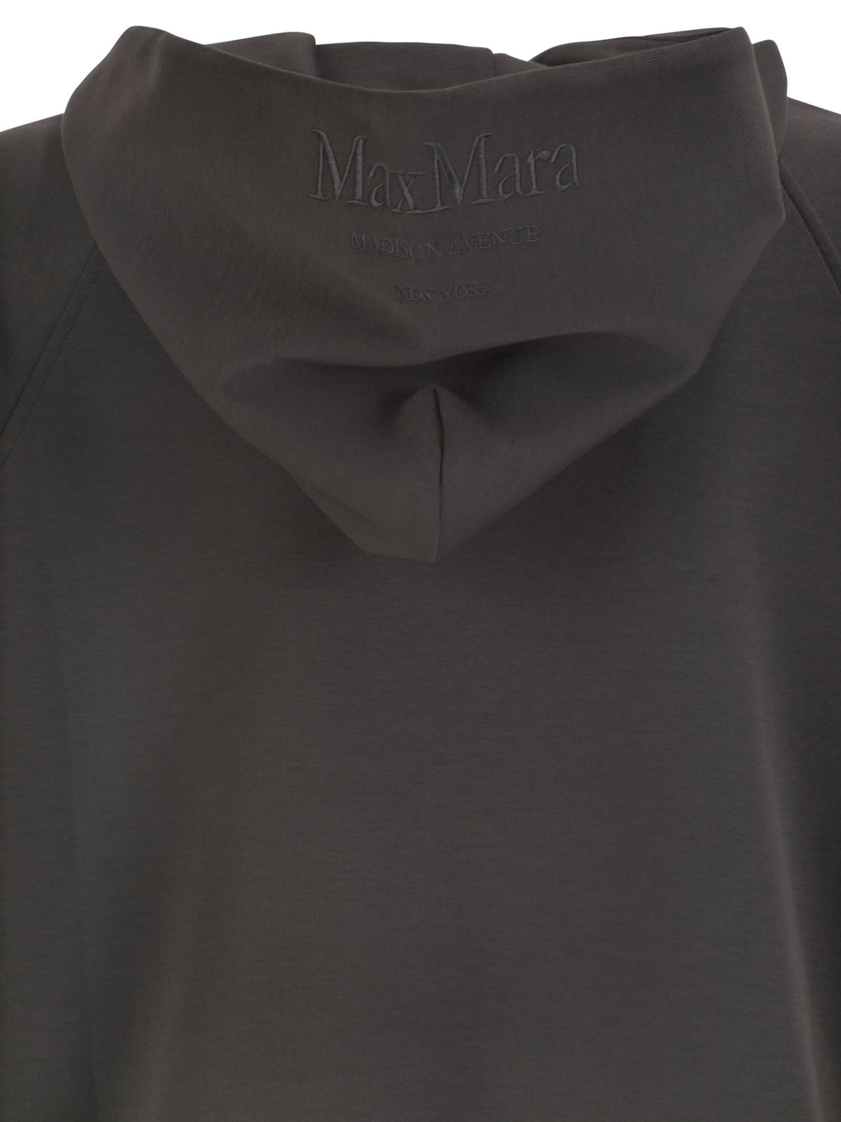 S Max Mara Women Smmmarea - Hooded Zip-Up Jersey Sweatshirt S MAX MARA