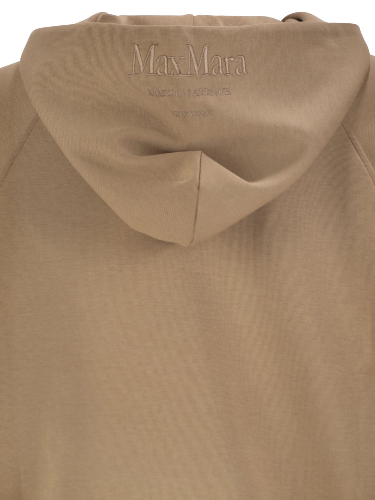 S Max Mara Women Smmmarea - Hooded Zip-Up Jersey Sweatshirt S MAX MARA