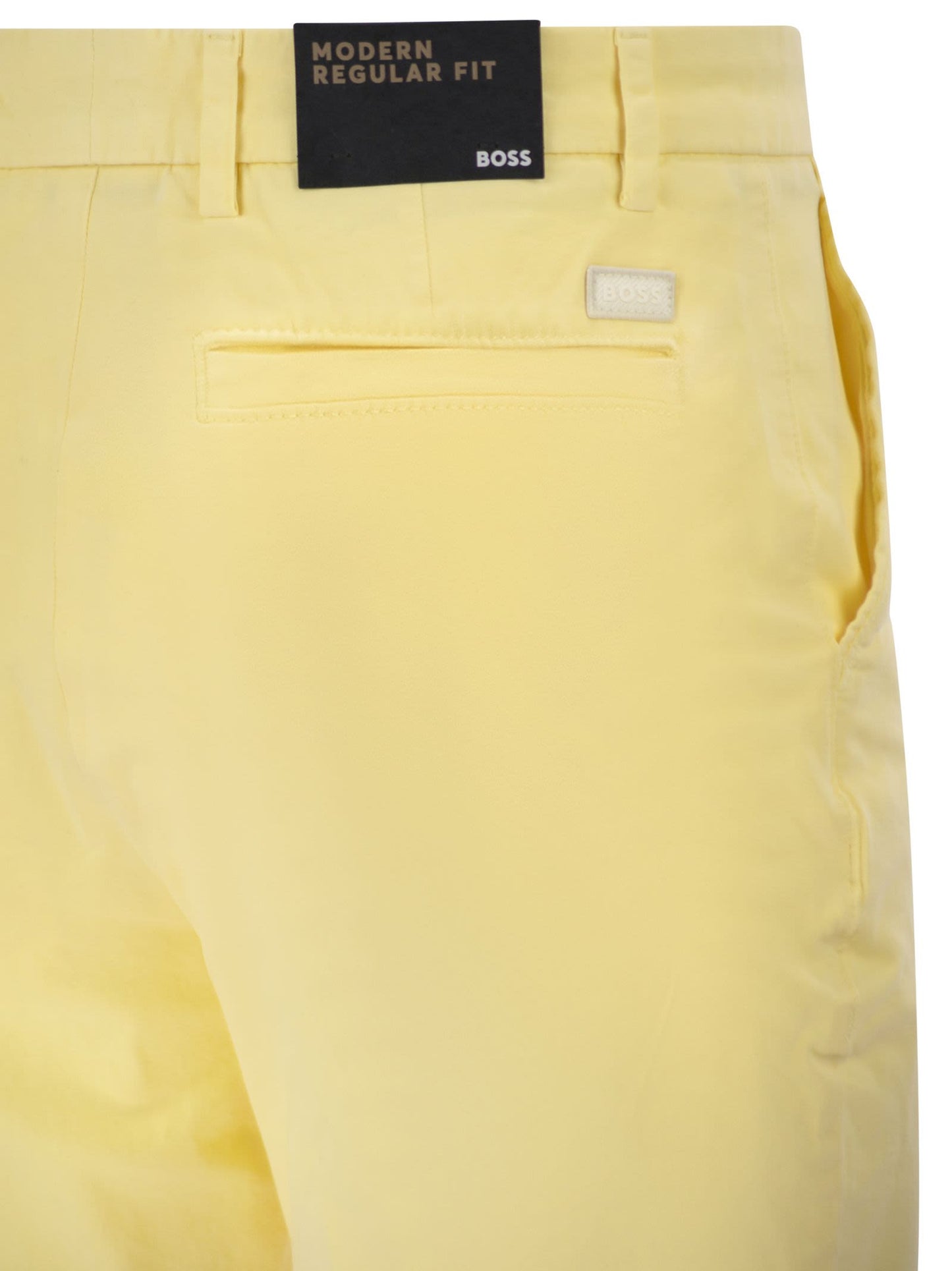 Boss Men Stretch Cotton Chino Shorts In Modern Regular Fit BOSS