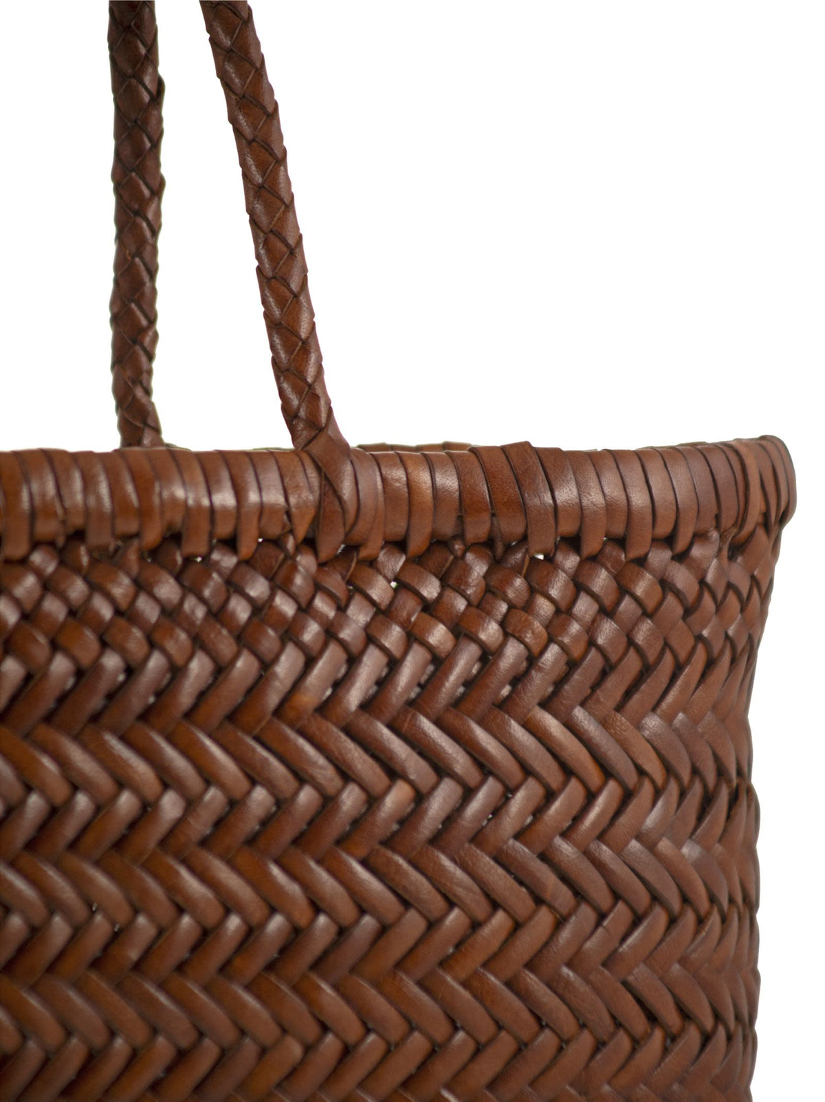 Dragon Diffusion Women Gora - Woven Leather Handbag DRAGON DIFFUSION