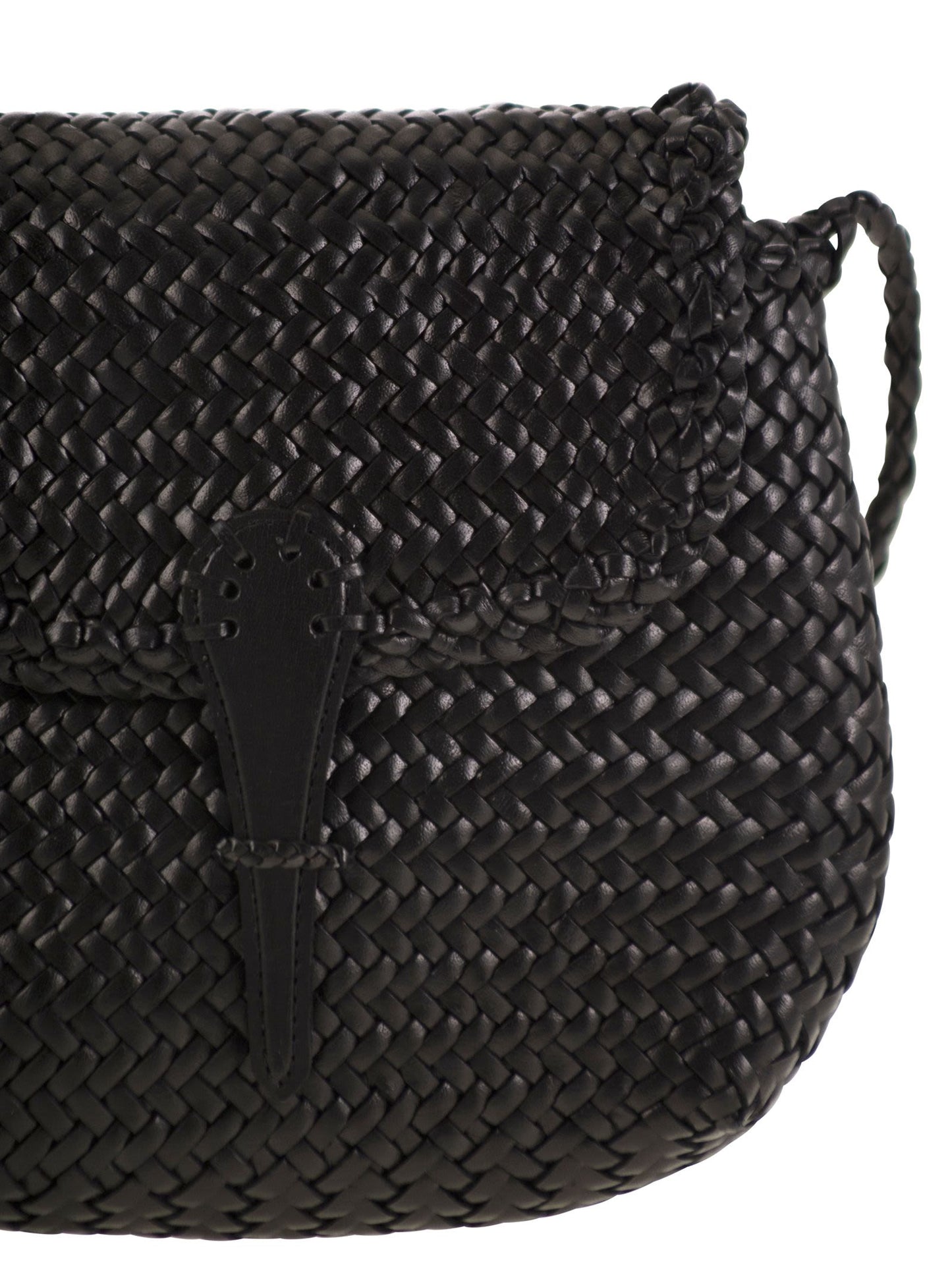 Dragon Diffusion Women Mini City Bag - Woven Leather Bag DRAGON DIFFUSION