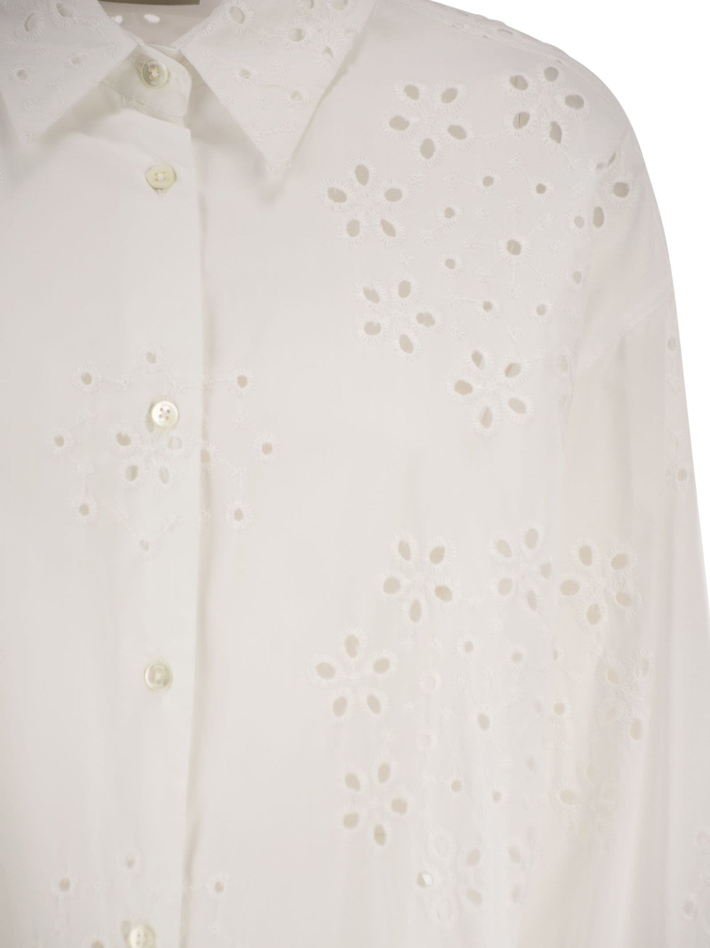 Herno Women Broderie Shirt HERNO