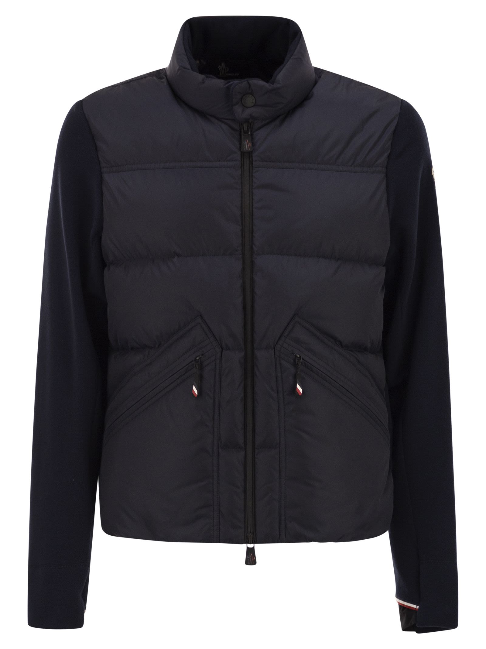 ジャケット・アウター MONCLER MAGLIA CARDIGAN C/ CARPUCCIO MONCLER FULL ZIP MAGLIA CARDIGAN - Jazzy Badger