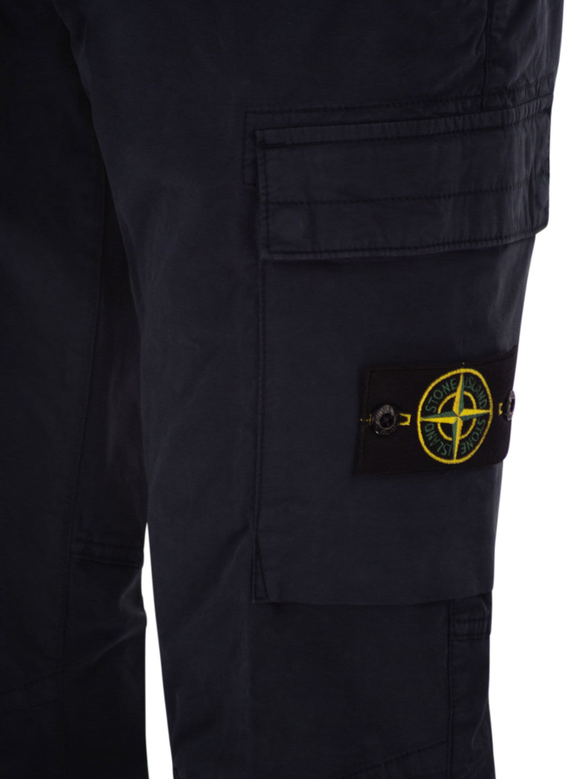 Stone Island Men Regular Tapered Fit Cargo Trousers