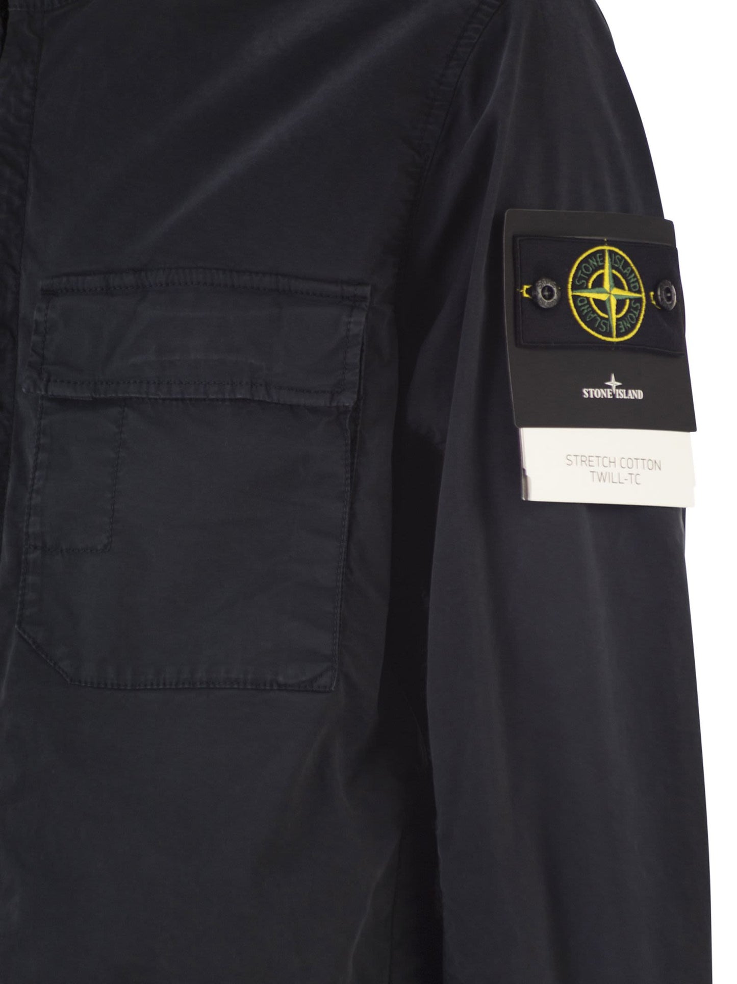 Stone Island Men Jacket With Hood And Drip Guard STONE ISLAND