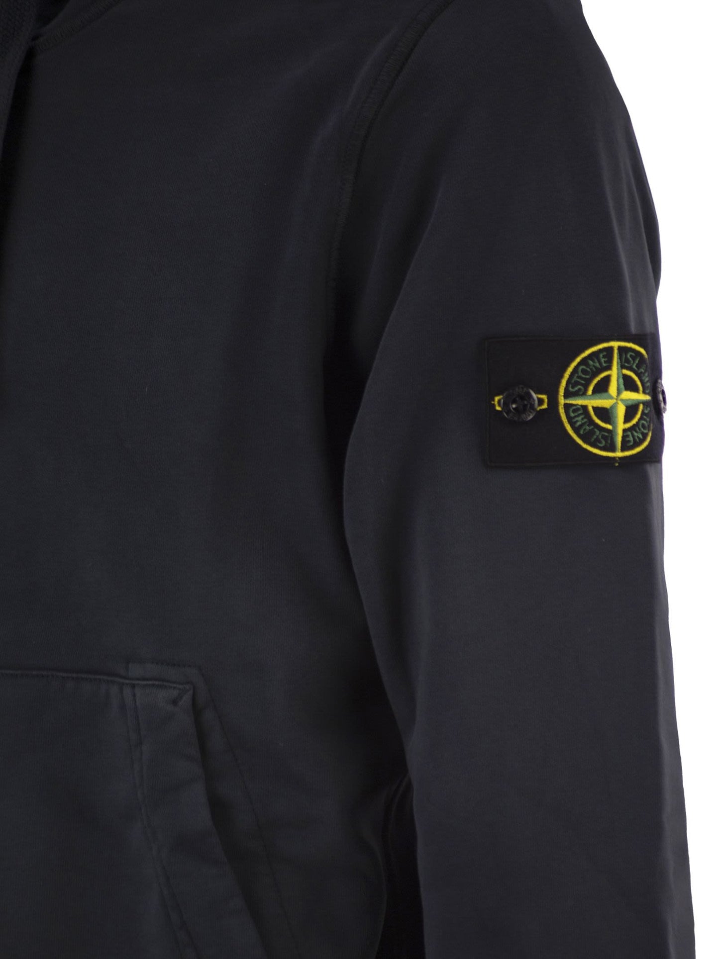 Stone Island Men Regular Fit Sweatshirt With Hood And Kangaroo Pocket STONE ISLAND