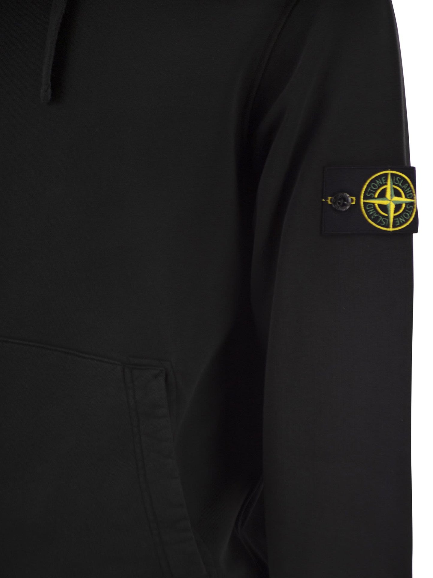 Stone Island Men Regular Fit Sweatshirt With Hood And Kangaroo Pocket STONE ISLAND