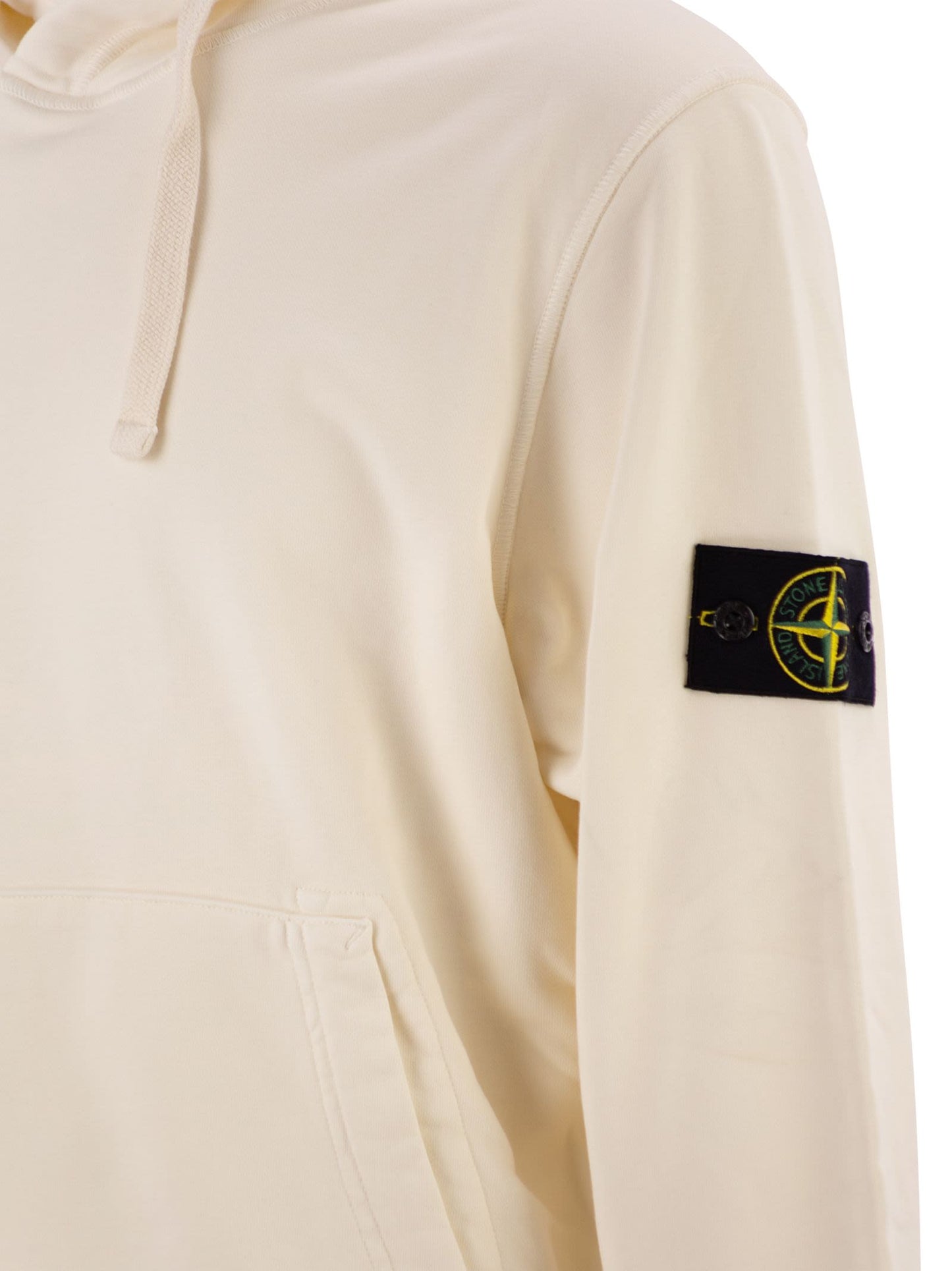 Stone Island Men Regular Fit Sweatshirt With Hood And Kangaroo Pocket STONE ISLAND