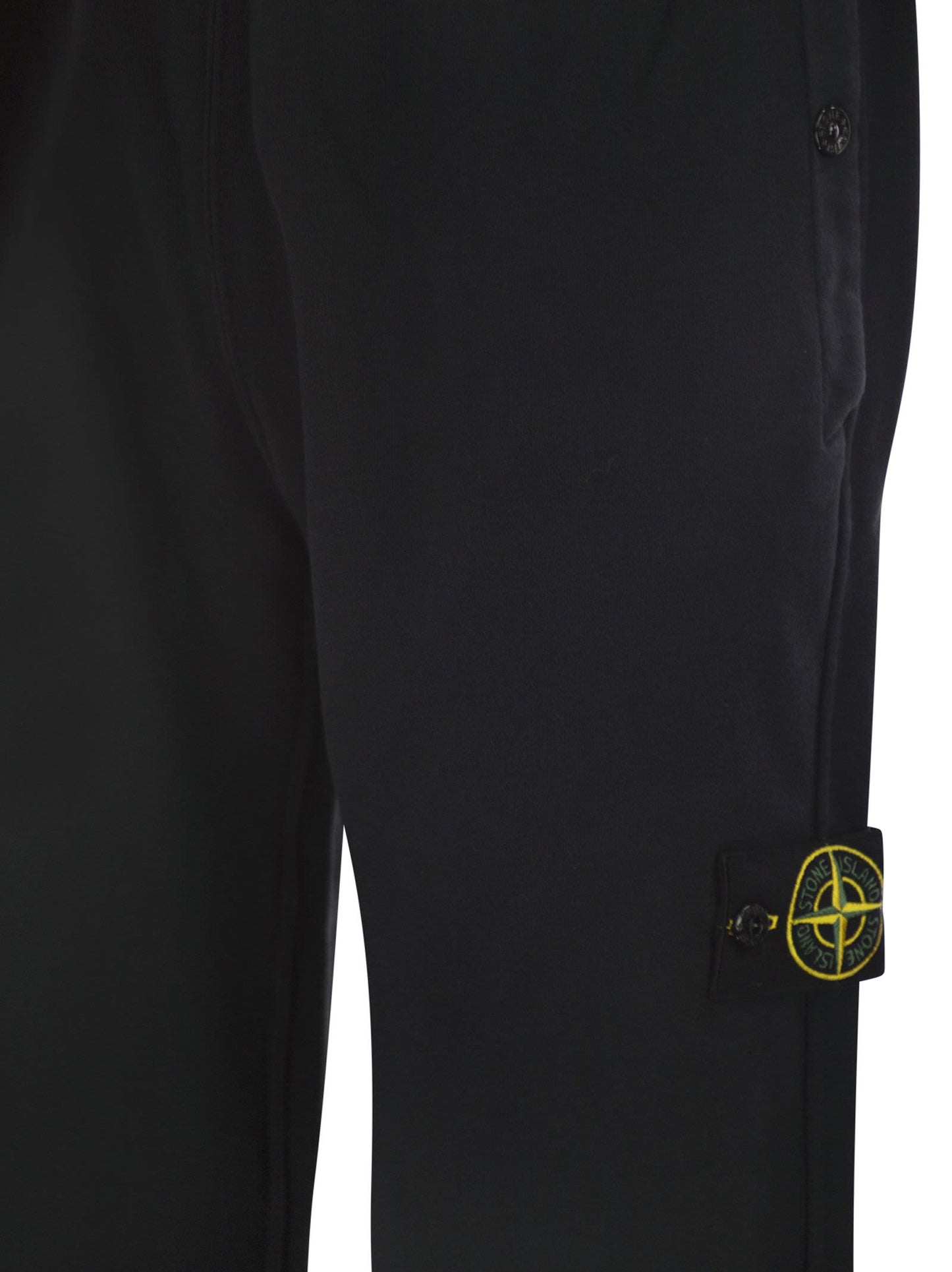 Stone Island Men Regular Fit Jogger Trousers With Seasonal Pocket STONE ISLAND
