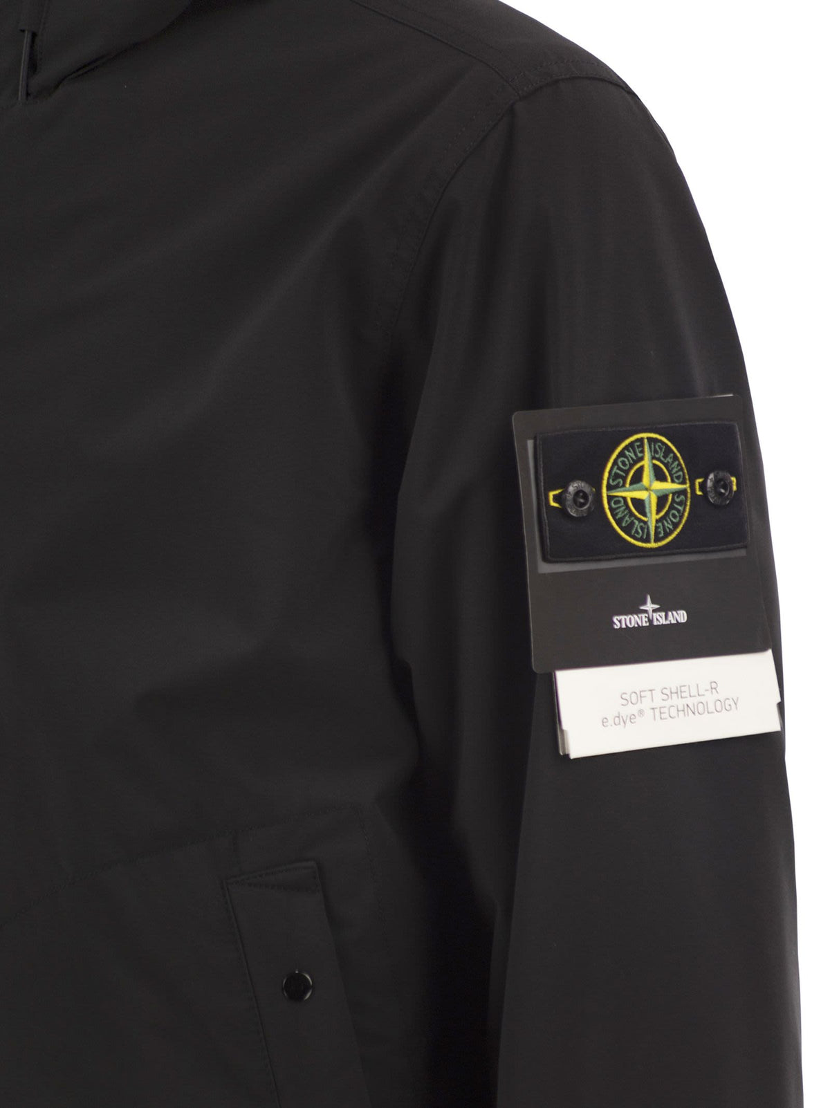 Stone Island Men Soft Shell-R Hooded Jacket STONE ISLAND