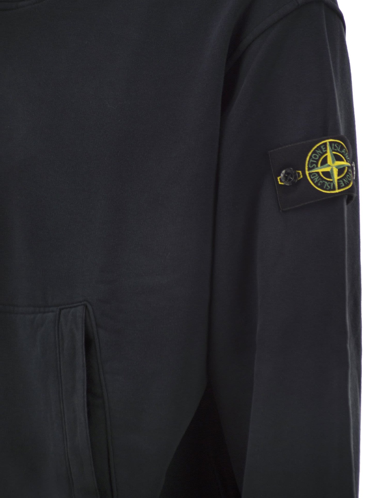 Stone Island Men Oversized Hoodie With Raglan Sleeves STONE ISLAND
