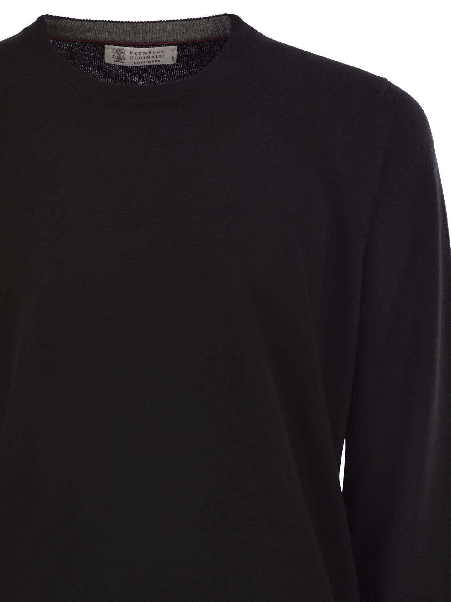 Brunello Cucinelli Men Pure Cashmere Crew-Neck Sweater BRUNELLO CUCINELLI