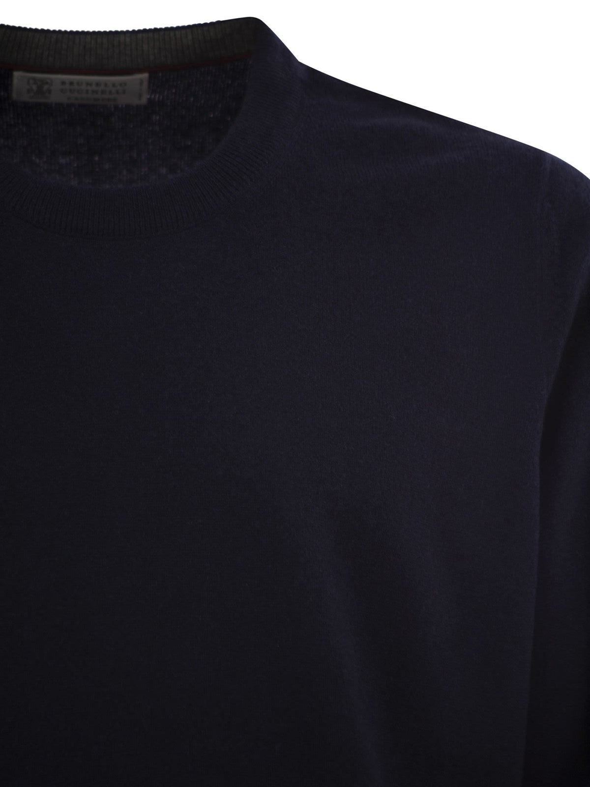 Brunello Cucinelli Men Cashmere Sweater Crewneck Knitwear BRUNELLO CUCINELLI