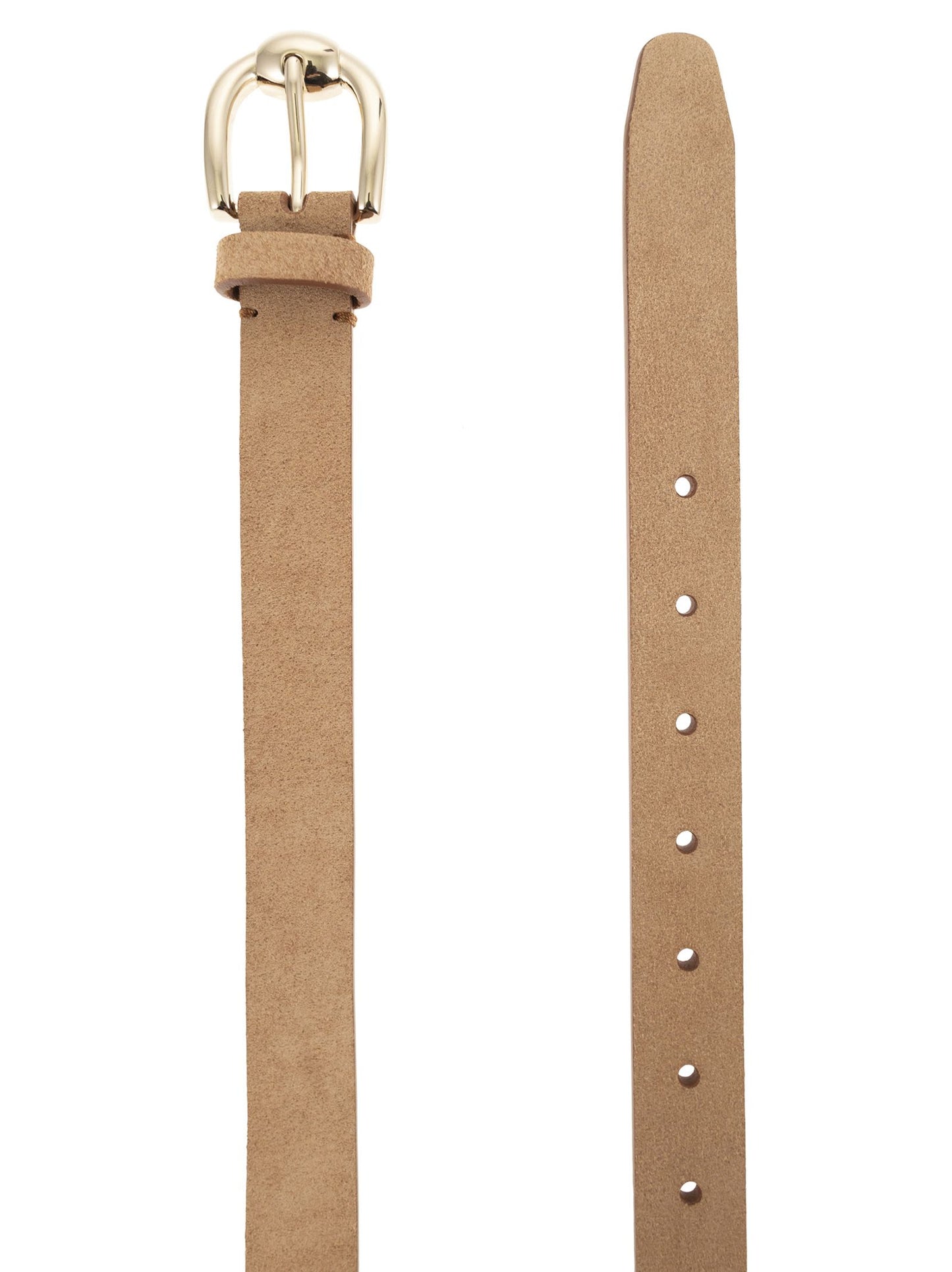 Brunello Cucinelli Men Reversed Leather Belt BRUNELLO CUCINELLI