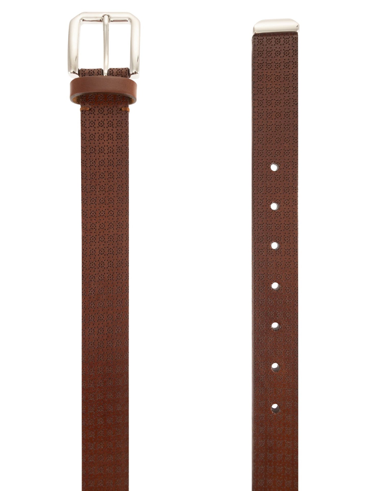 Brunello Cucinelli Men Micro-Perforated Leather Belt BRUNELLO CUCINELLI