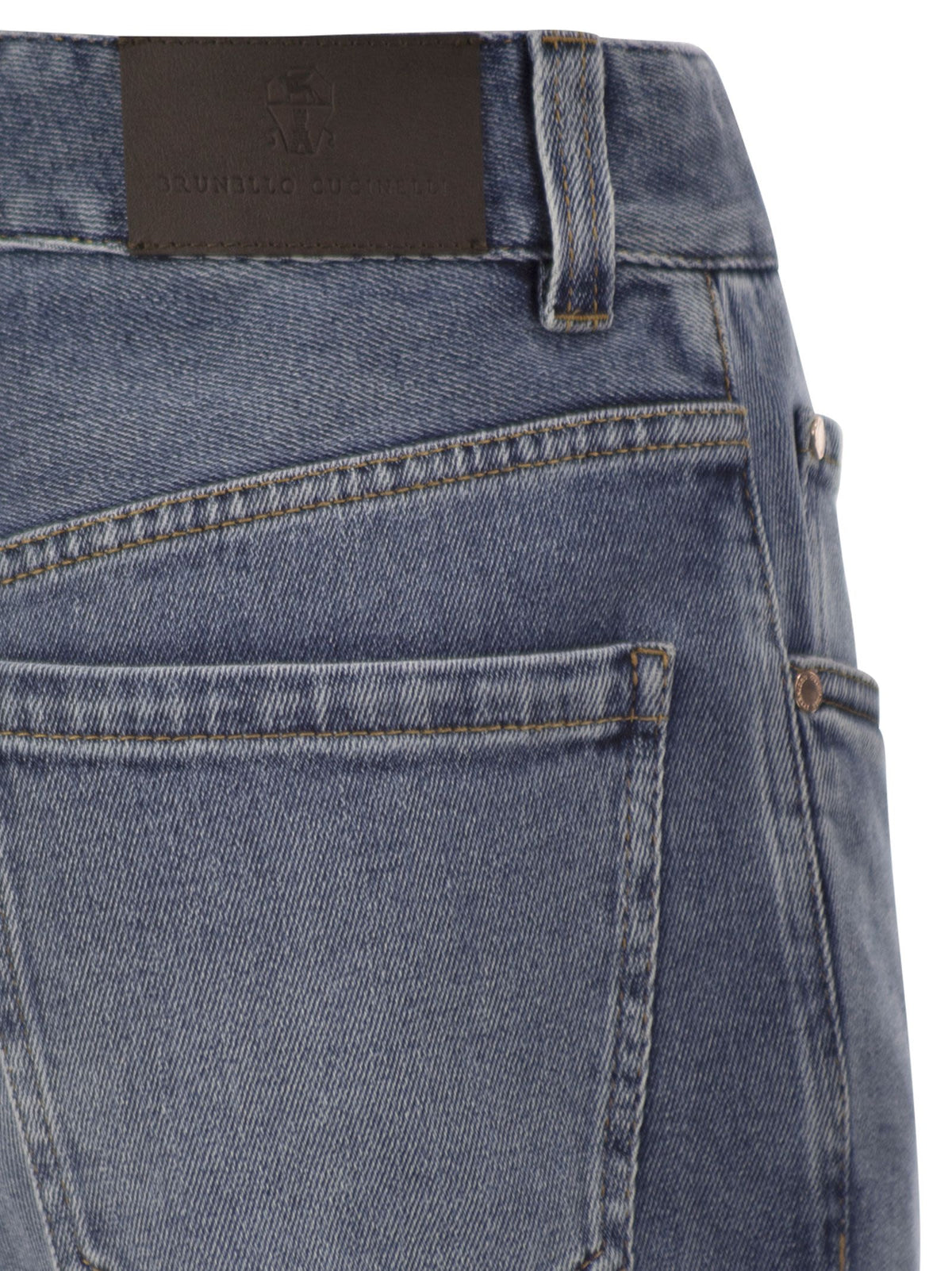 Brunello Cucinelli Women Wide-Leg Stretch Denim Jeans BRUNELLO CUCINELLI