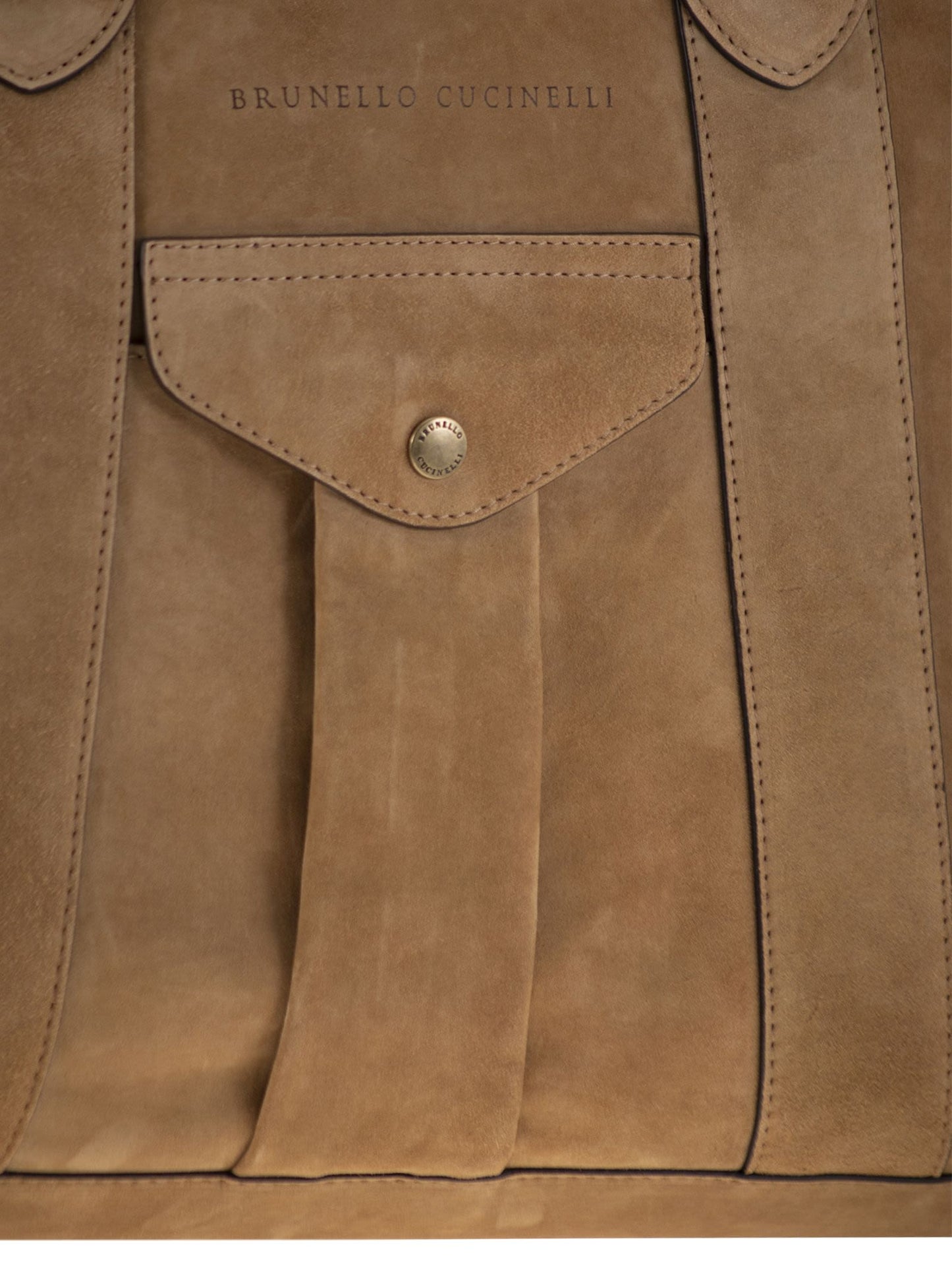 Brunello Cucinelli Men Borsone Biscotto BRUNELLO CUCINELLI