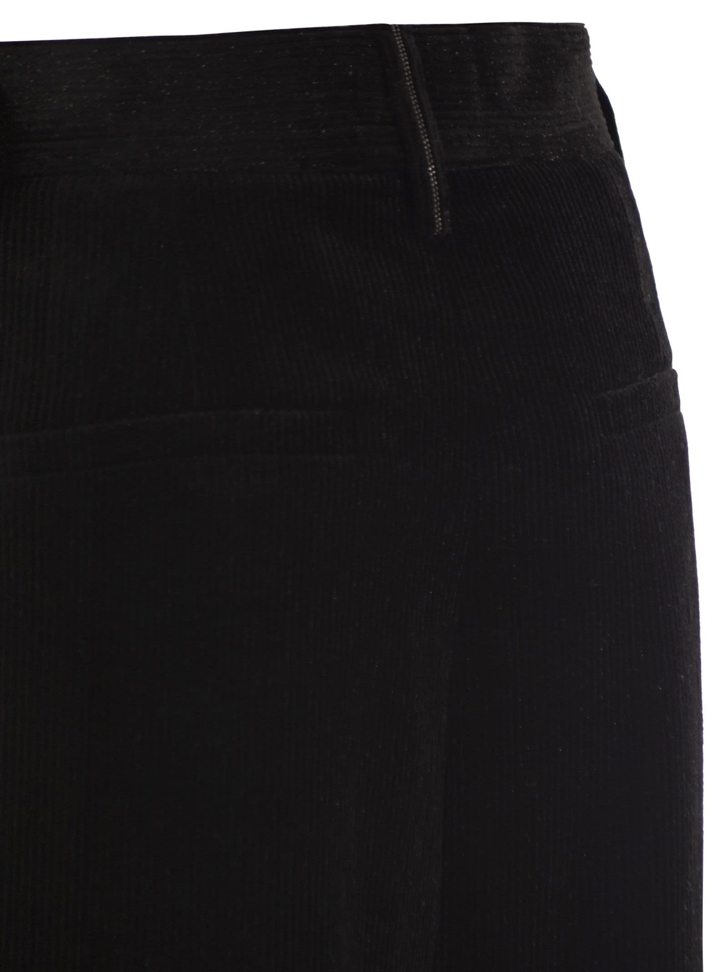 Brunello Cucinelli Women Wide-Leg Corduroy Trousers BRUNELLO CUCINELLI