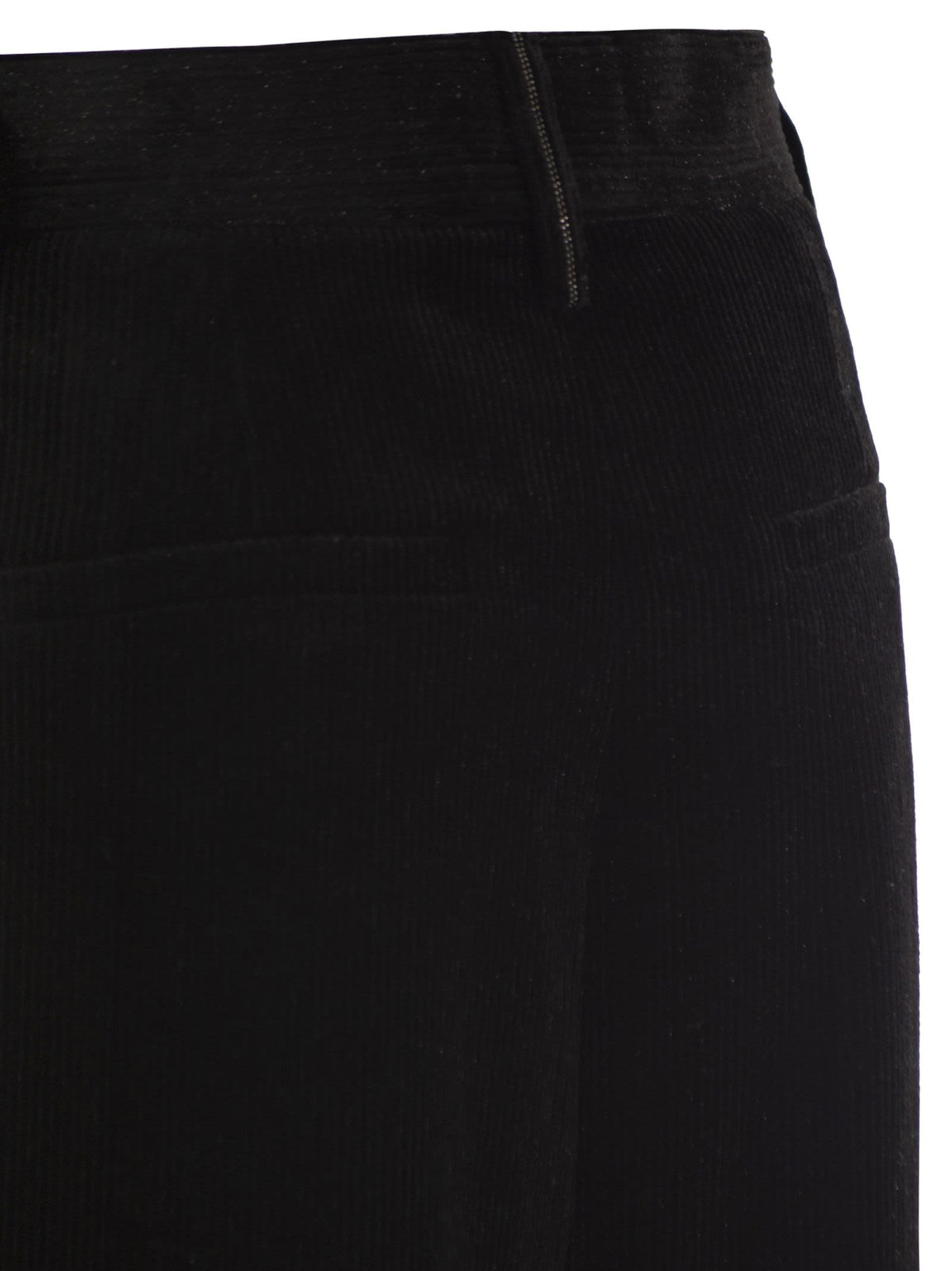 Brunello Cucinelli Women Wide-Leg Corduroy Trousers BRUNELLO CUCINELLI