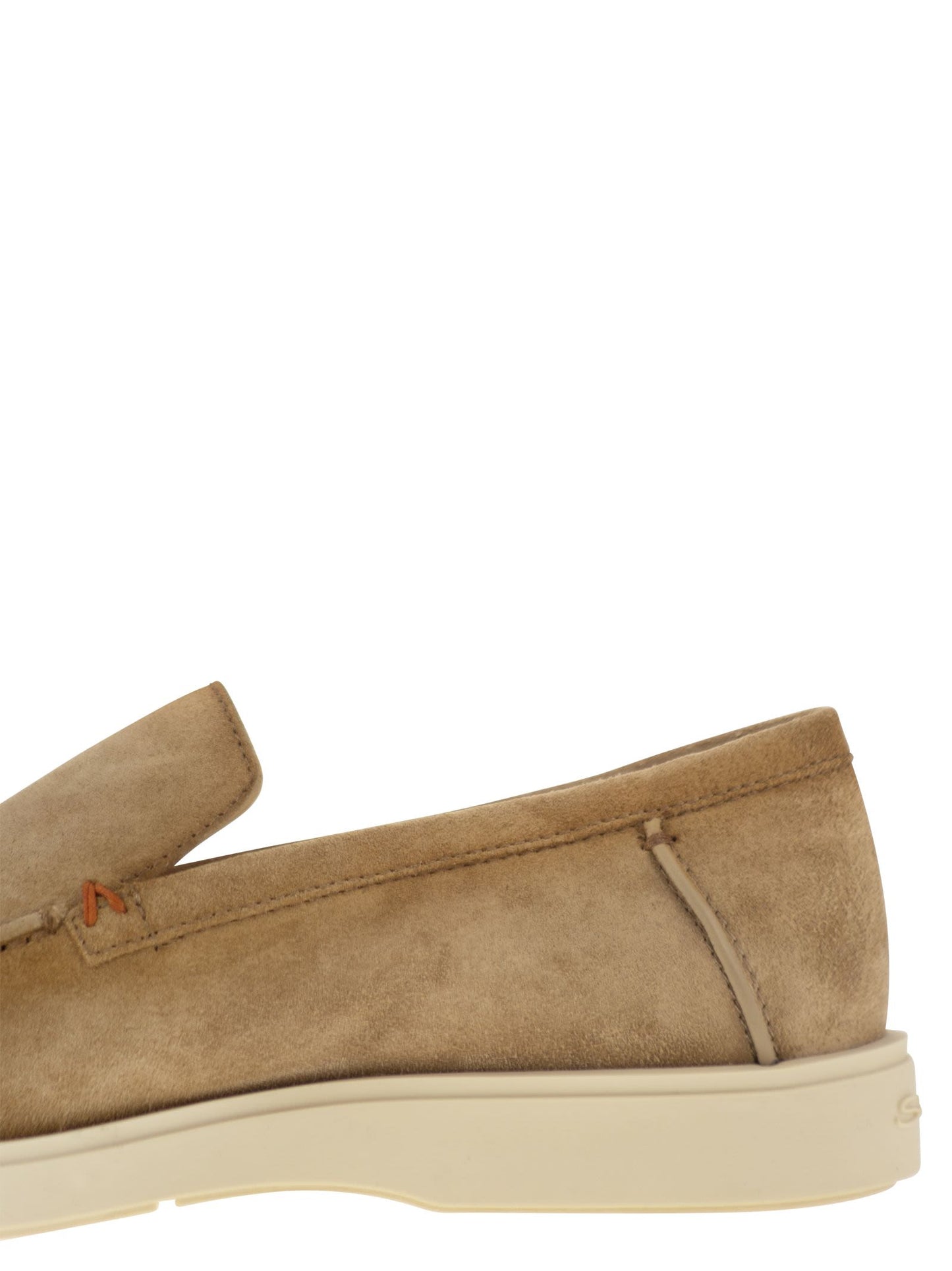 Santoni Men Suede Moccasin SANTONI