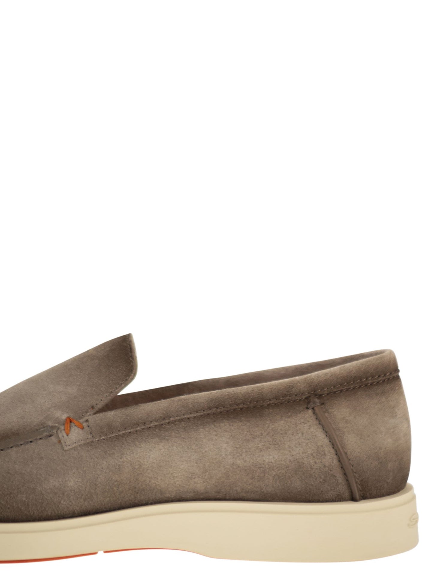 Santoni Men Suede Moccasin SANTONI