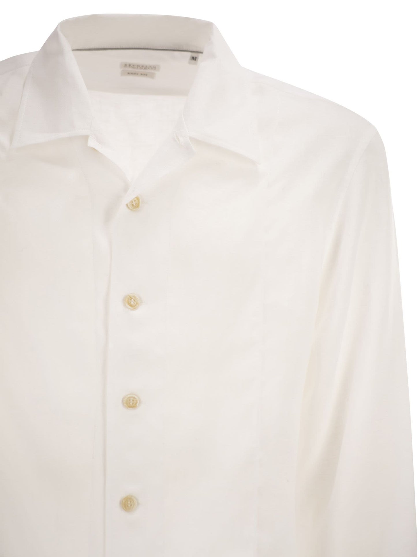 Brunello Cucinelli Men Pure Linen Shirt BRUNELLO CUCINELLI