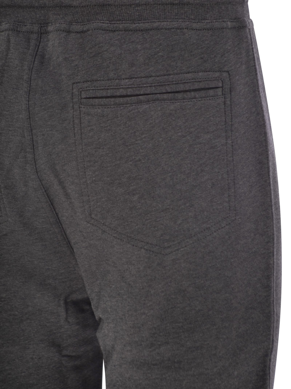 Brunello Cucinelli Men Techno Cotton Fleece Trousers BRUNELLO CUCINELLI