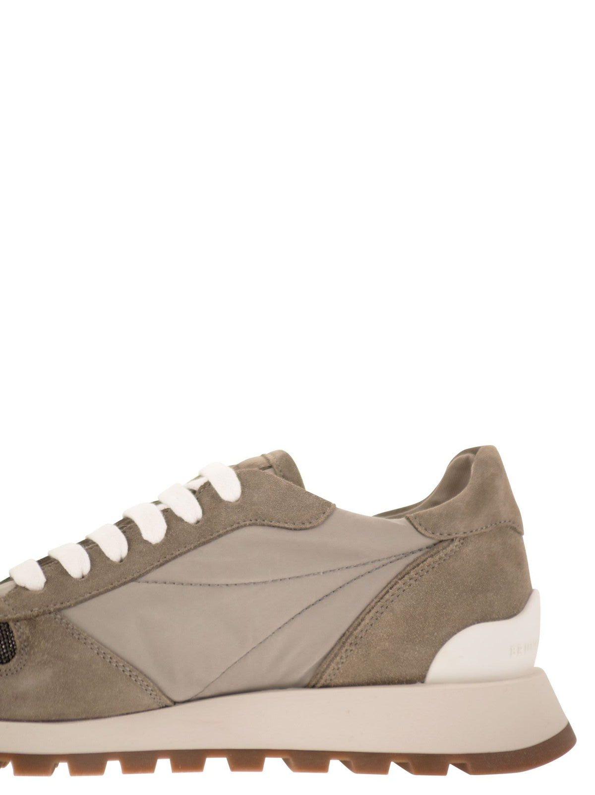 Brunello Cucinelli Women Techno Fabric Runners With Precious Toe BRUNELLO CUCINELLI