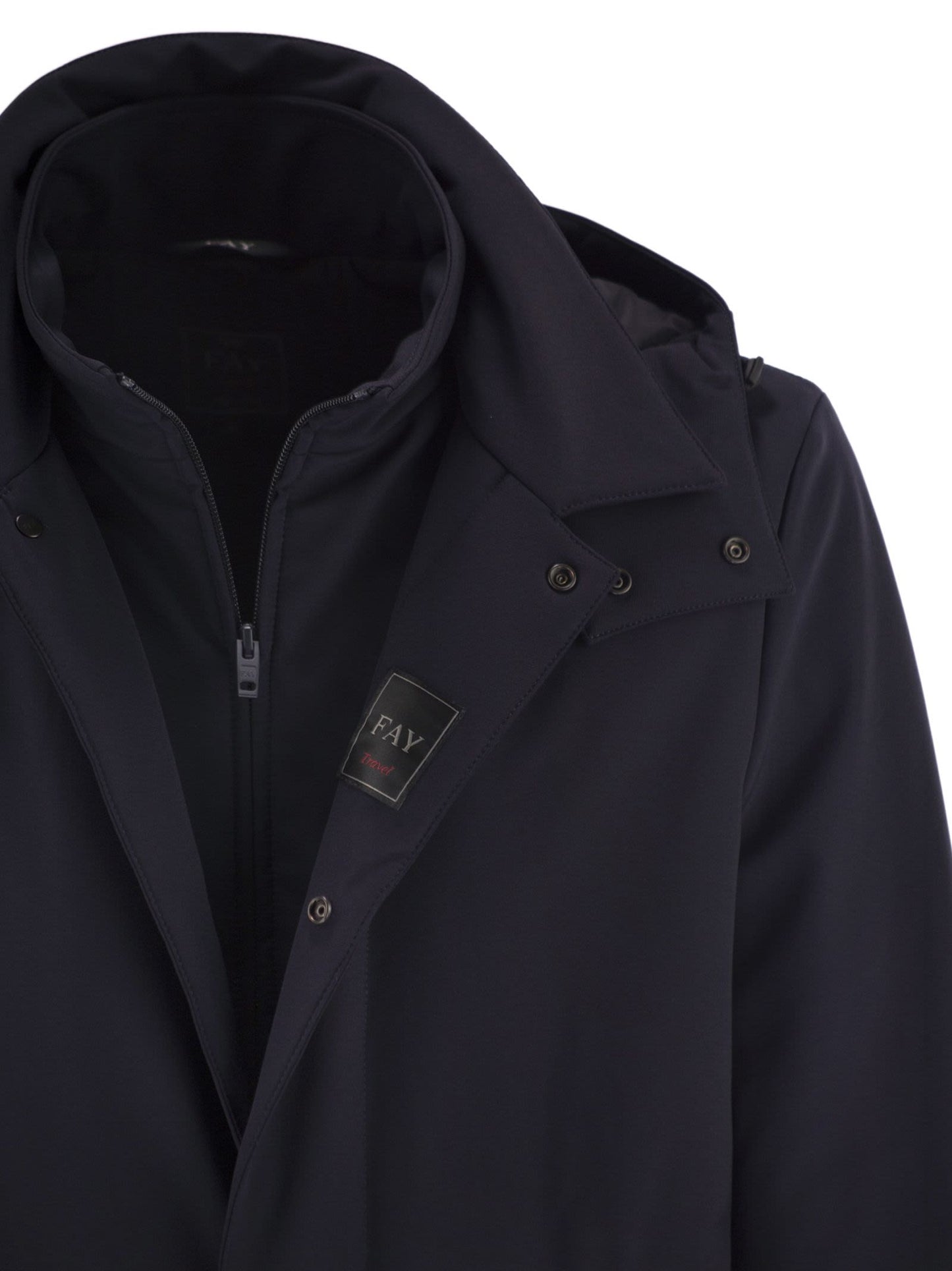 Fay Men Morning Coat Travel In Jersey Stretch FAY