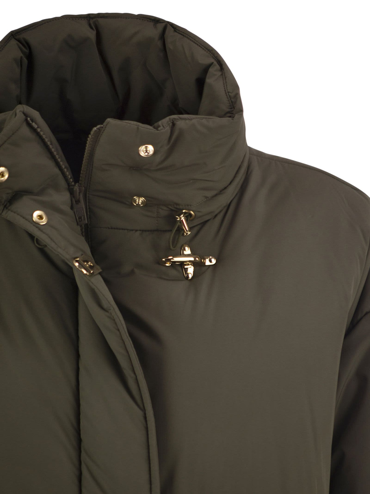 Fay Women Padded Nylon Jacket With Fay Hooks FAY