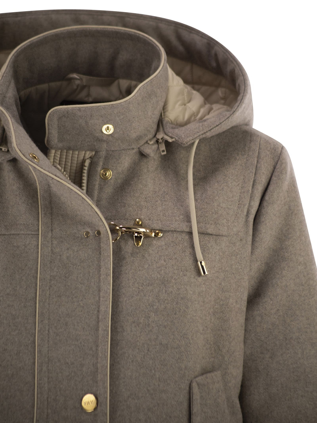 Fay Women Wool And Cashmere Parka FAY