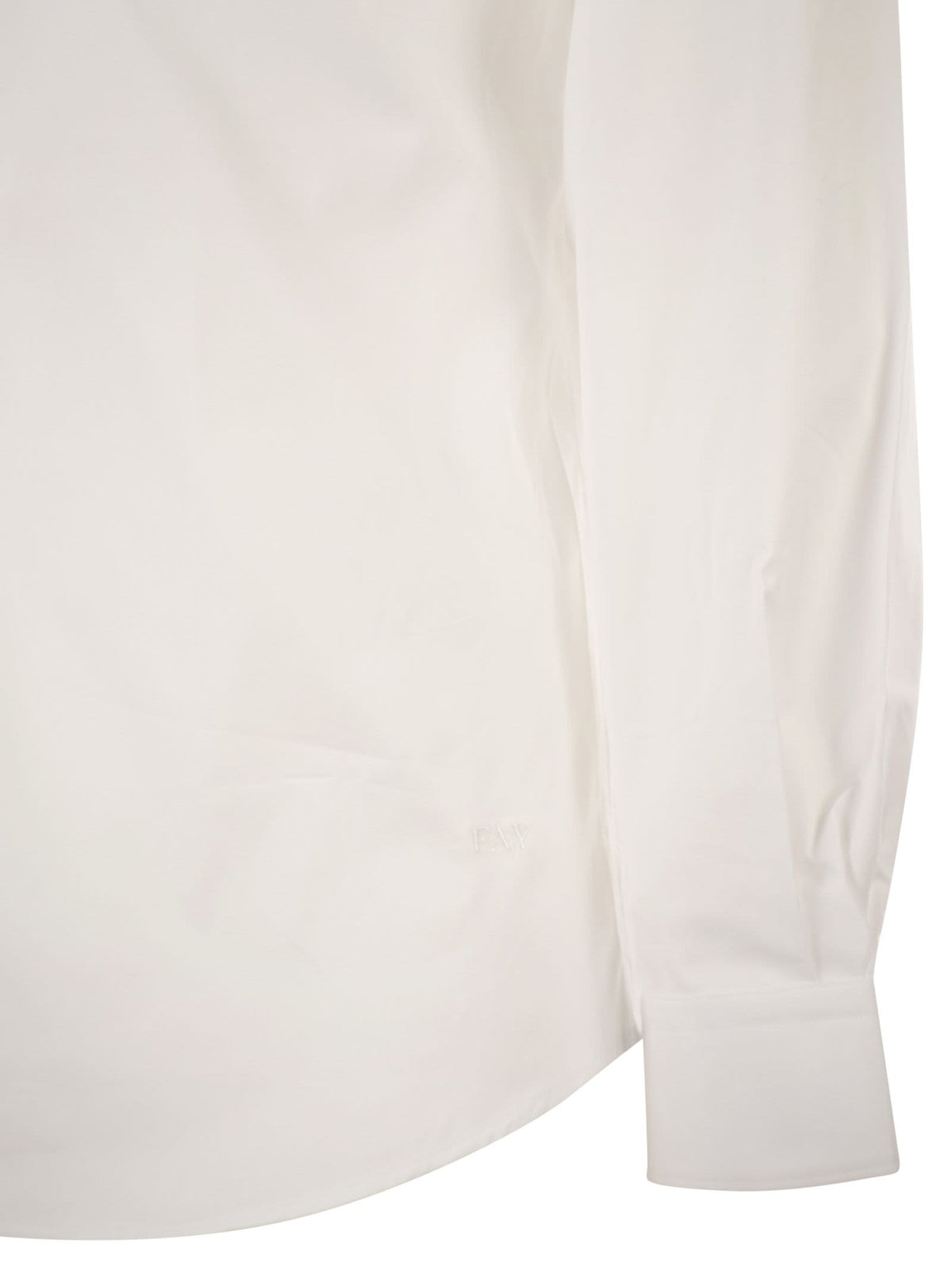 Fay Men Regular Fit Shirt In Stretch Poplin FAY