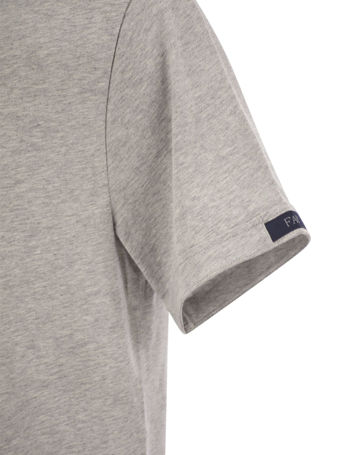 Fay Men Cotton T-Shirt FAY