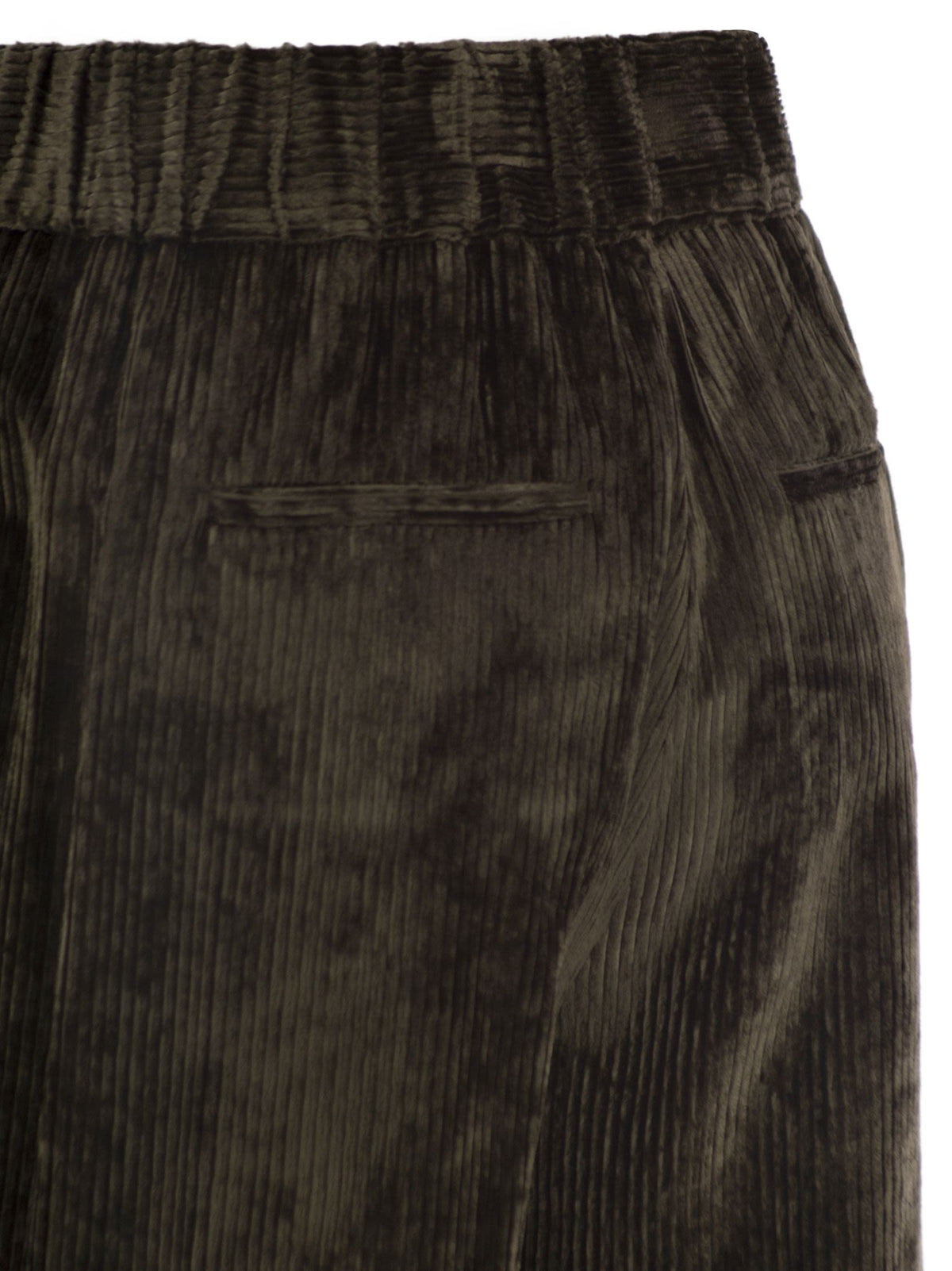 Peserico Women Fluid Corduroy Trousers PESERICO