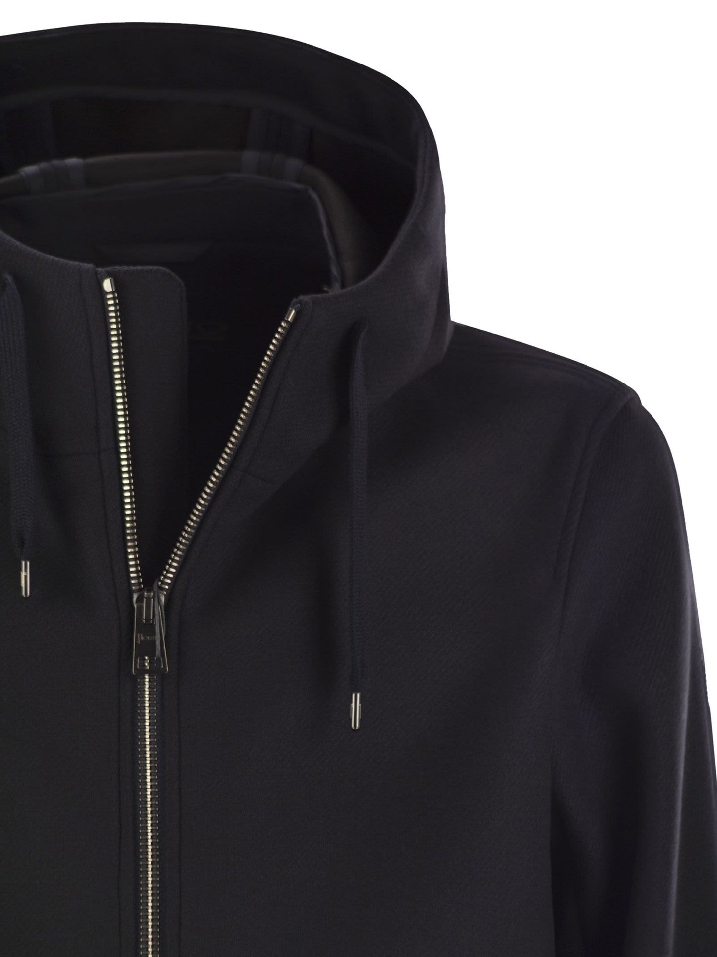 Herno Men Hooded Parka In Technical Fabric HERNO