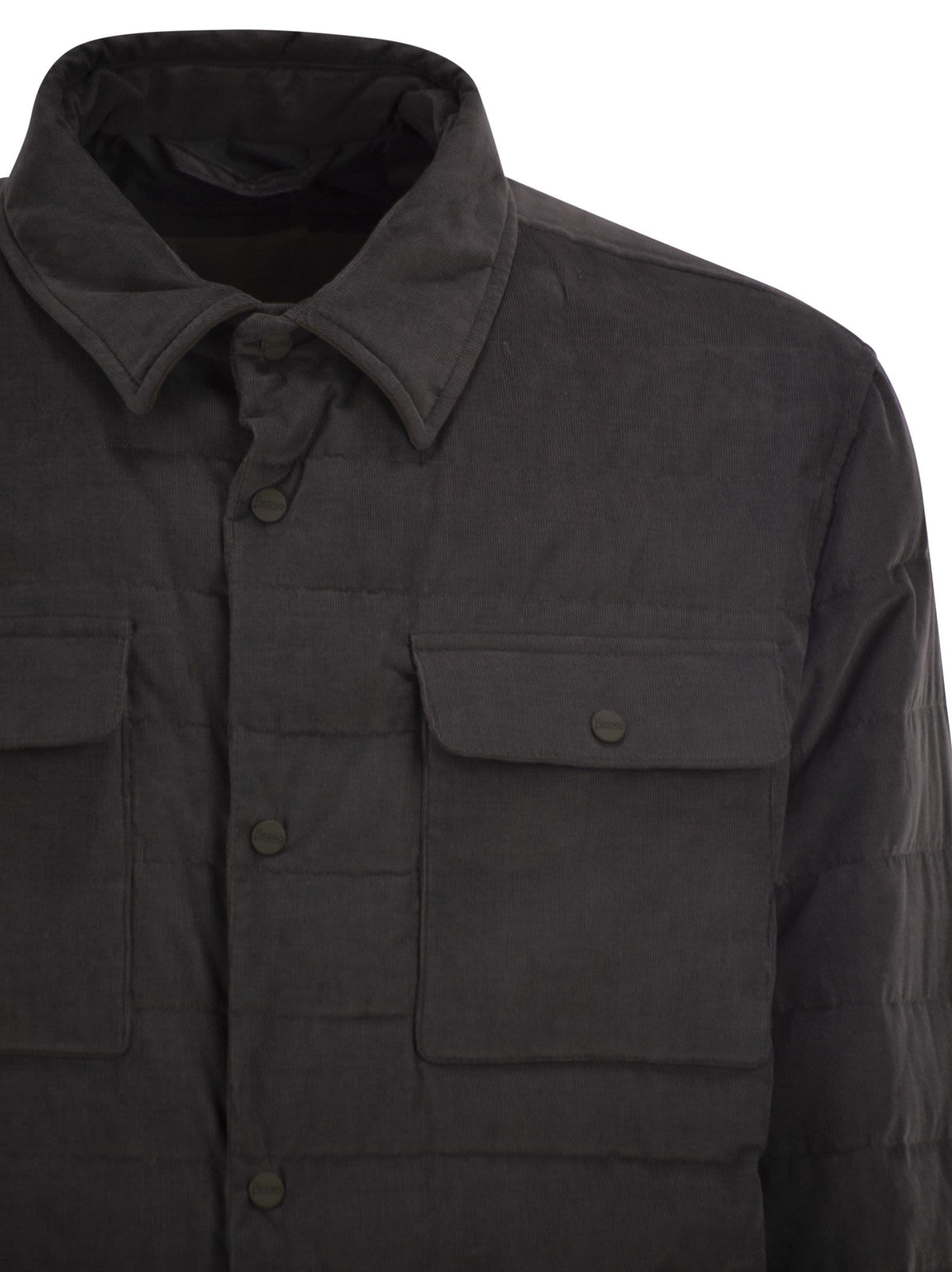 Herno Men Shirt-Style Down Jacket