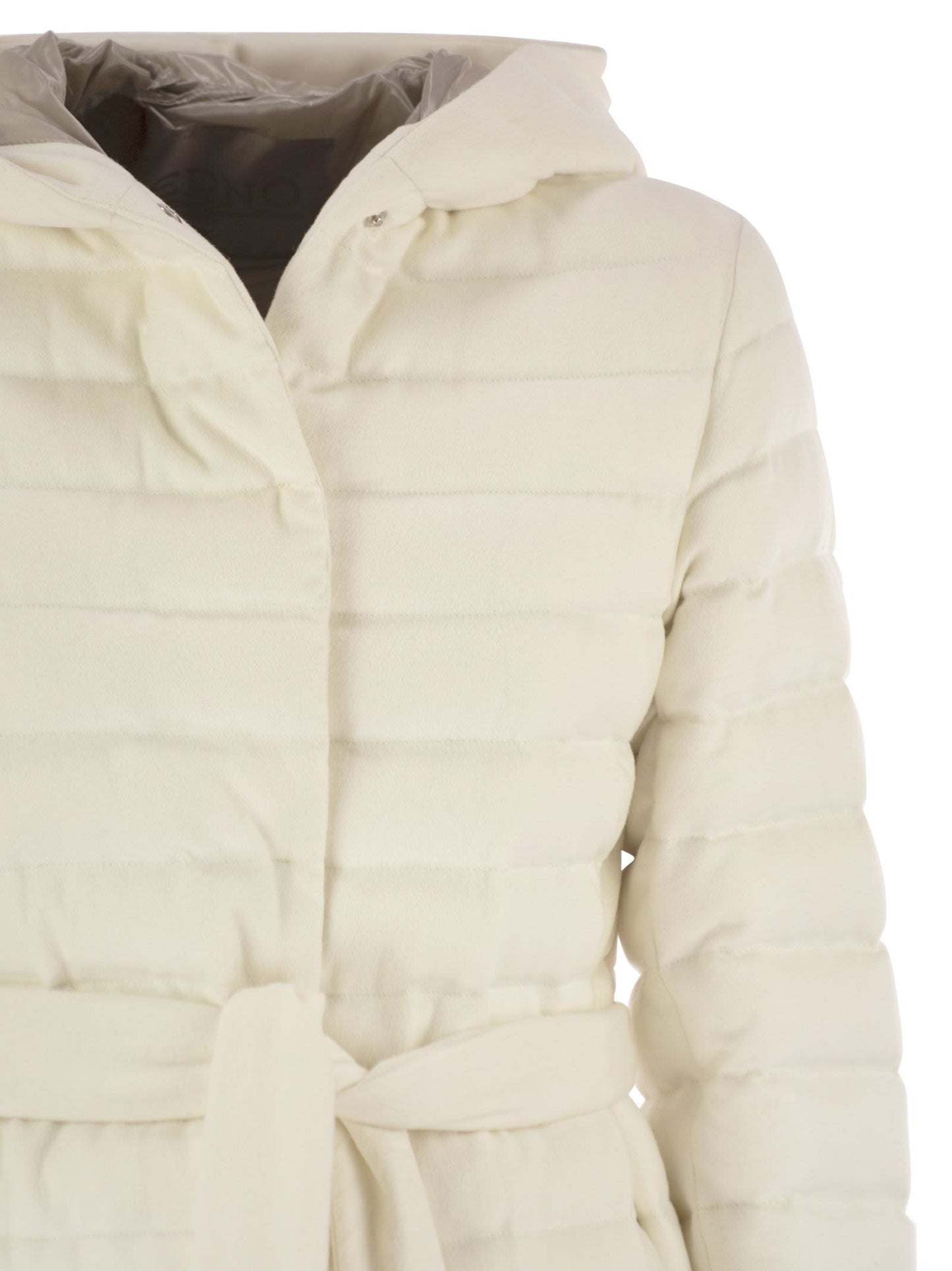 Herno Women Silk And Cashmere Kimono Jacket
