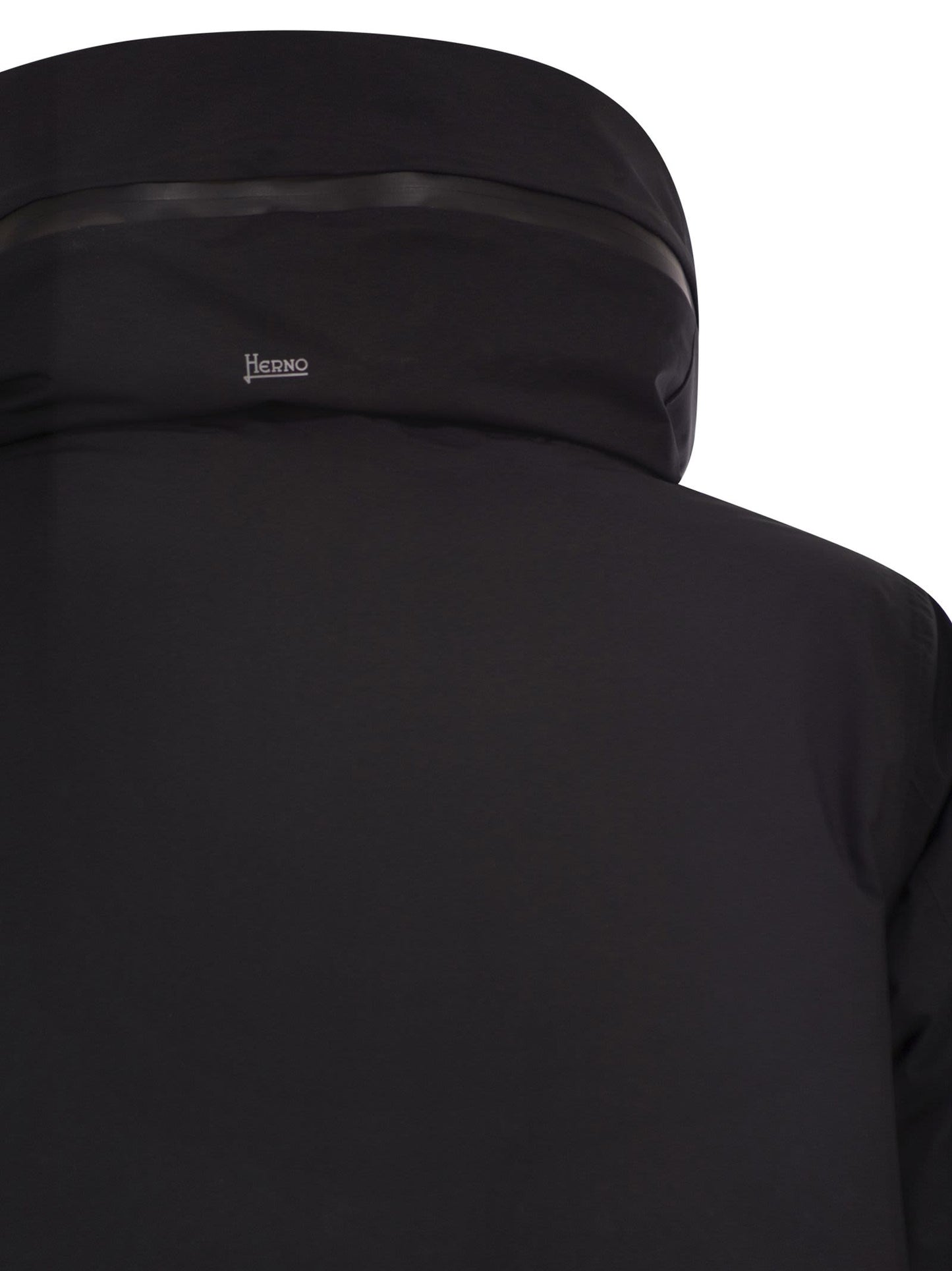 Herno Women A-Shaped Down Jacket With Hood, 2 Layers HERNO