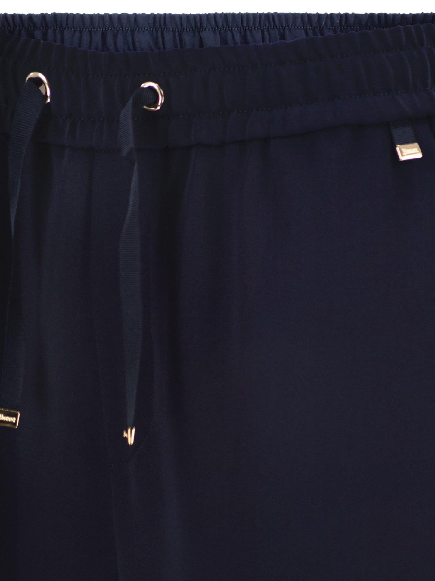 Herno Women Flowing Wide-Leg Trousers With Drawstring HERNO