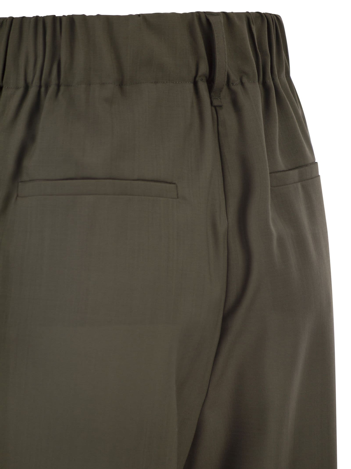 Herno Women Trousers In Tropical Wool HERNO