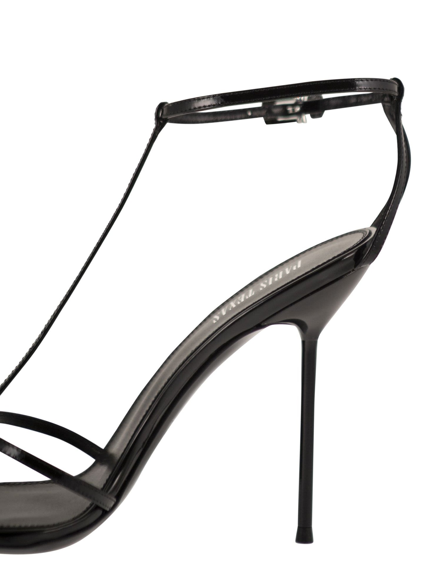 Paris Texas Women Lidia T-Strap Sandal - Patent Leather T-Strap Sandals PARIS TEXAS