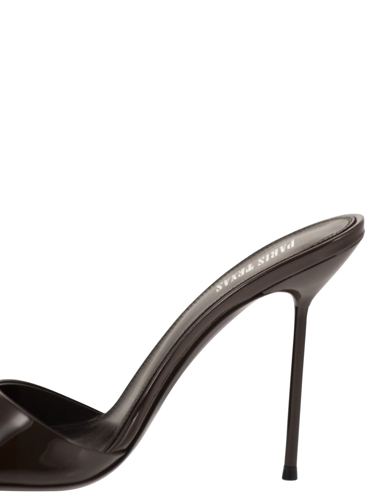 Paris Texas Women Lidia Mule 105 - Patent Leather Mule Sandals PARIS TEXAS