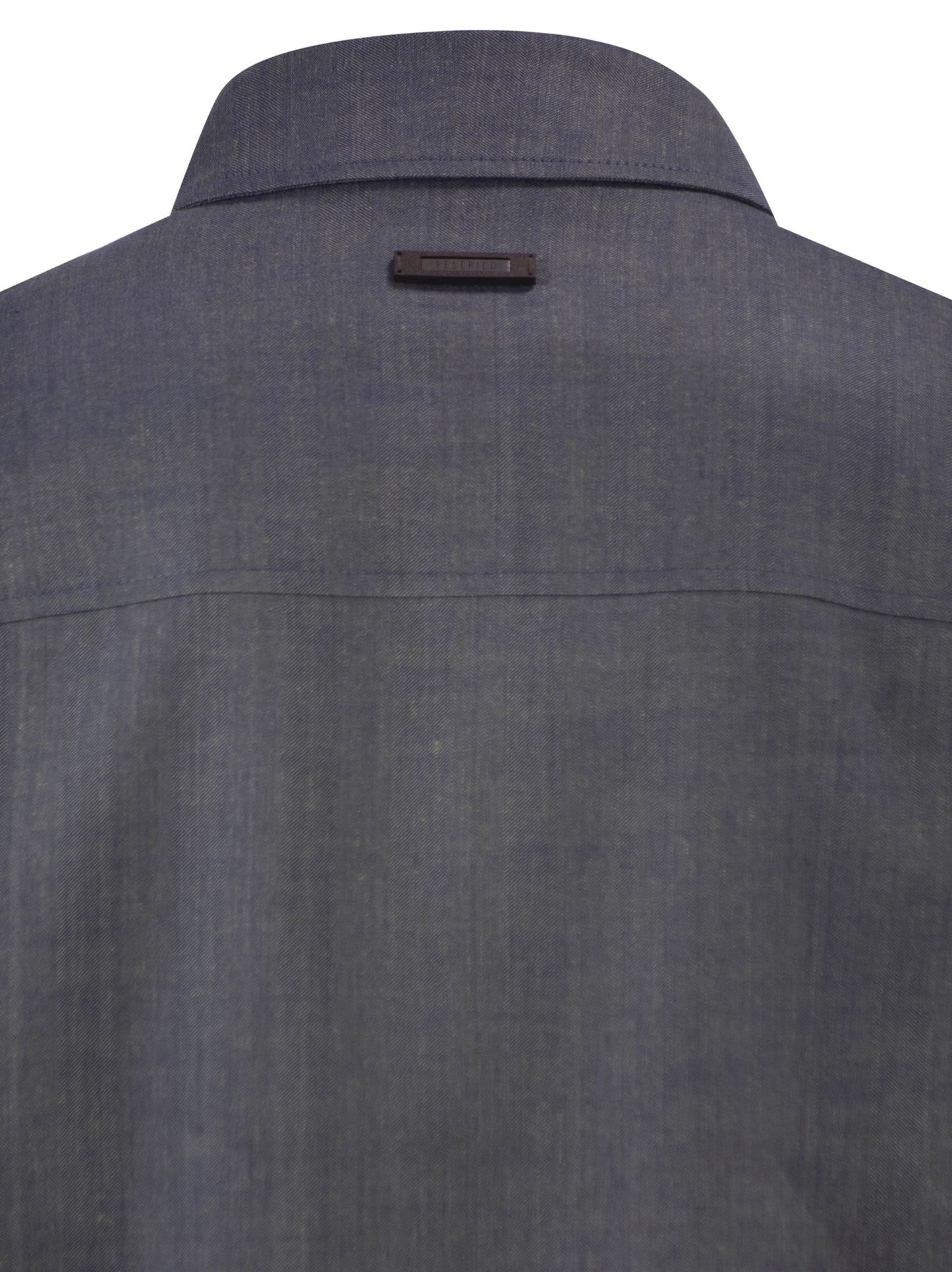 Peserico Men Lightweight Linen And Wool Blend Jacket With Patch Pockets PESERICO