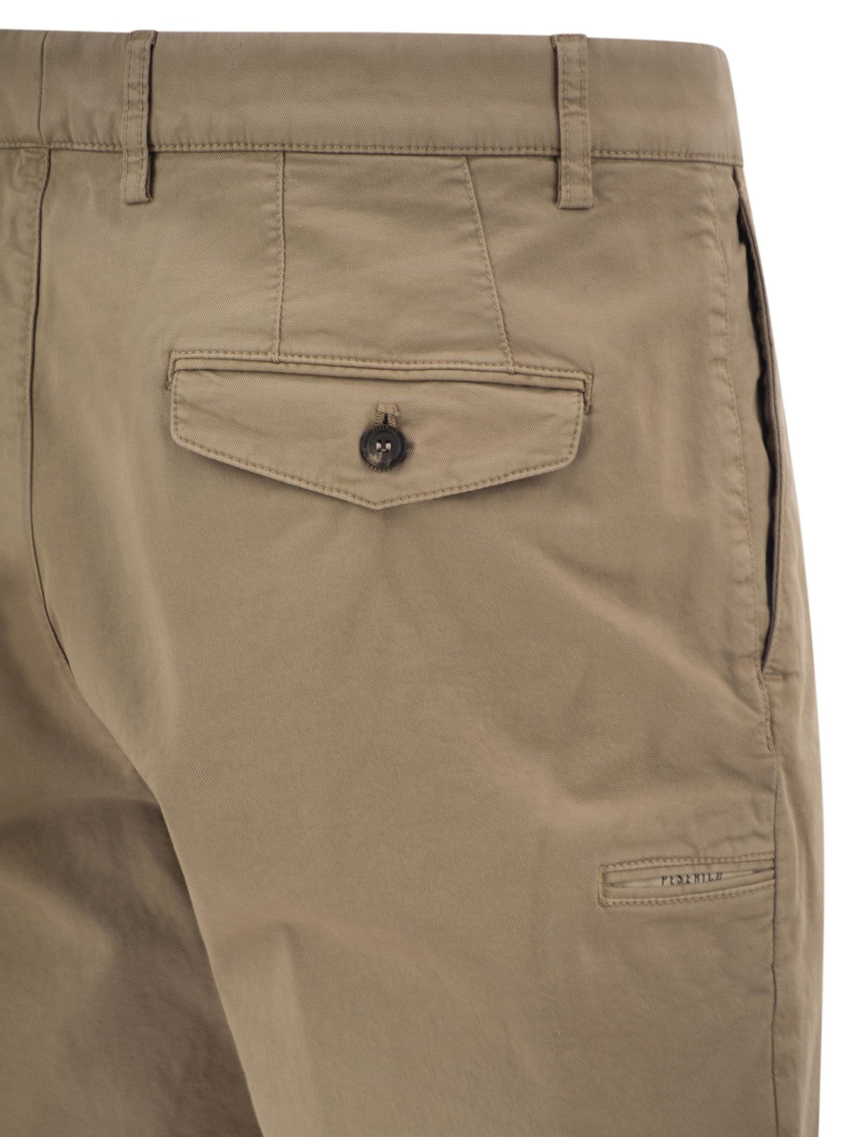 Peserico Men Stretch Cotton Chino Trousers PESERICO