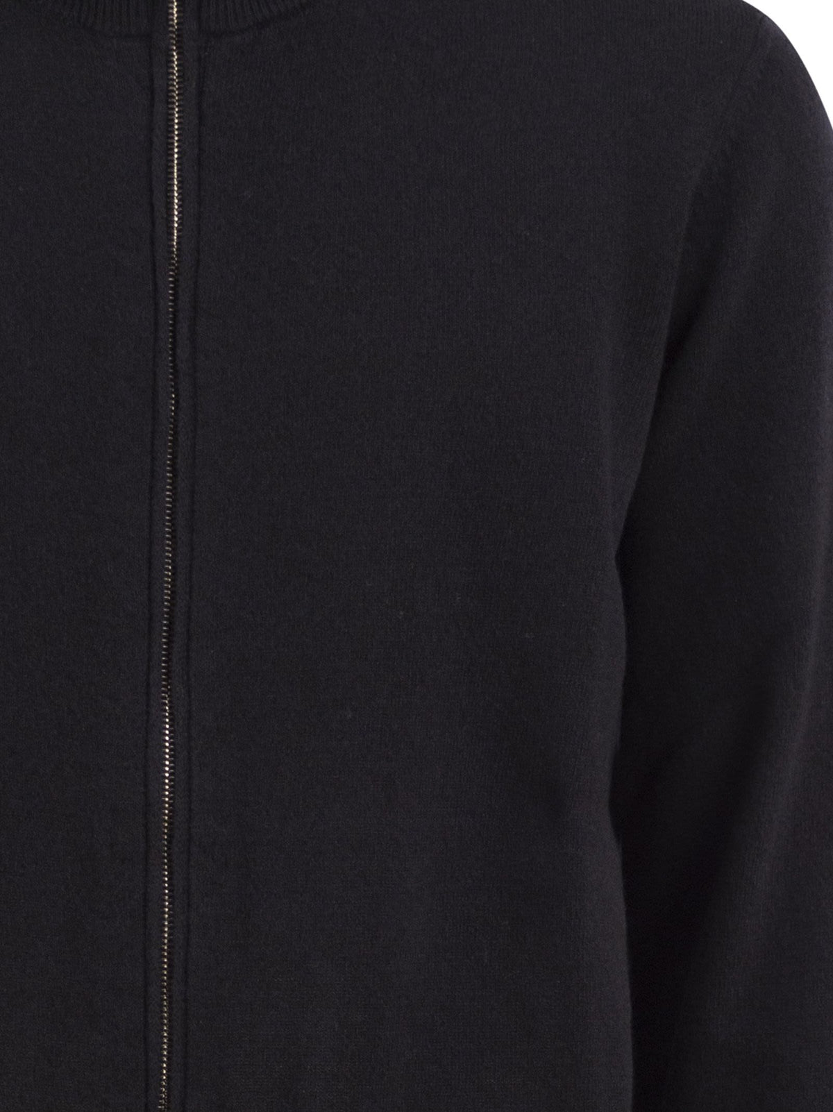 Peserico Men Virgin Wool And Cashmere Zip Cardigan PESERICO