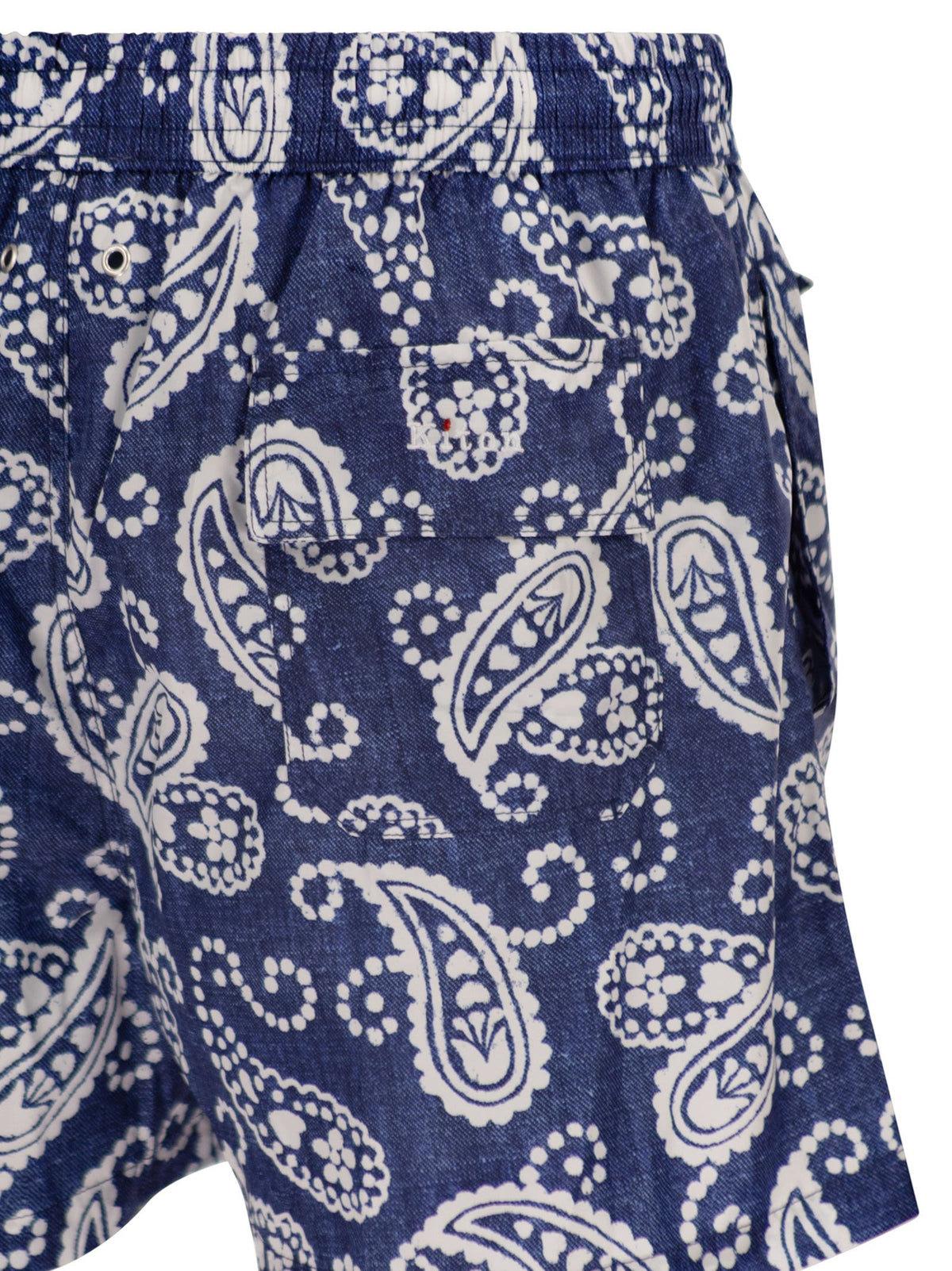 Kiton Men Short Patterned Swim Boxers KITON