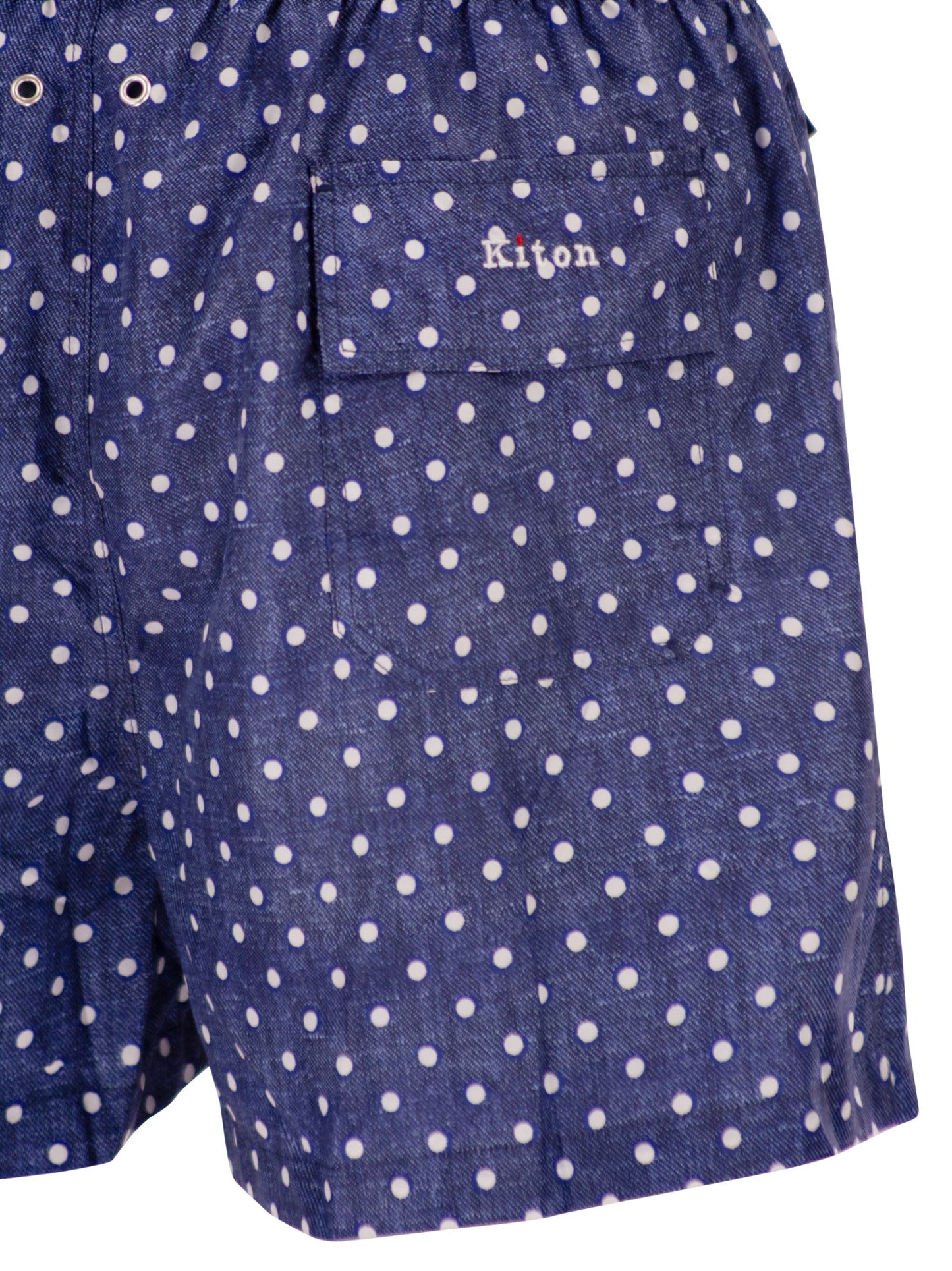 Kiton Men Short Patterned Swim Boxers KITON