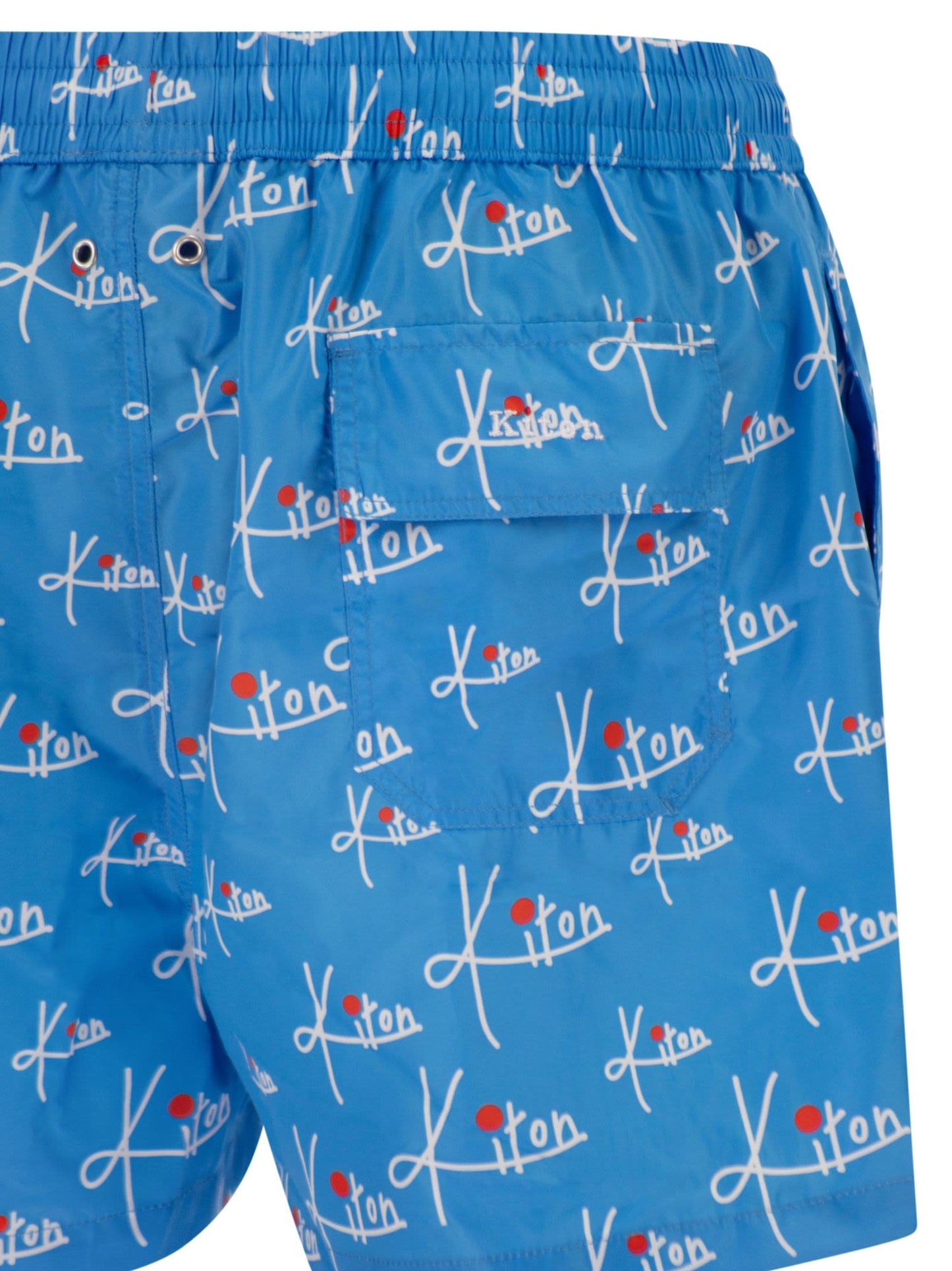 Kiton Men Short Patterned Swim Boxers KITON