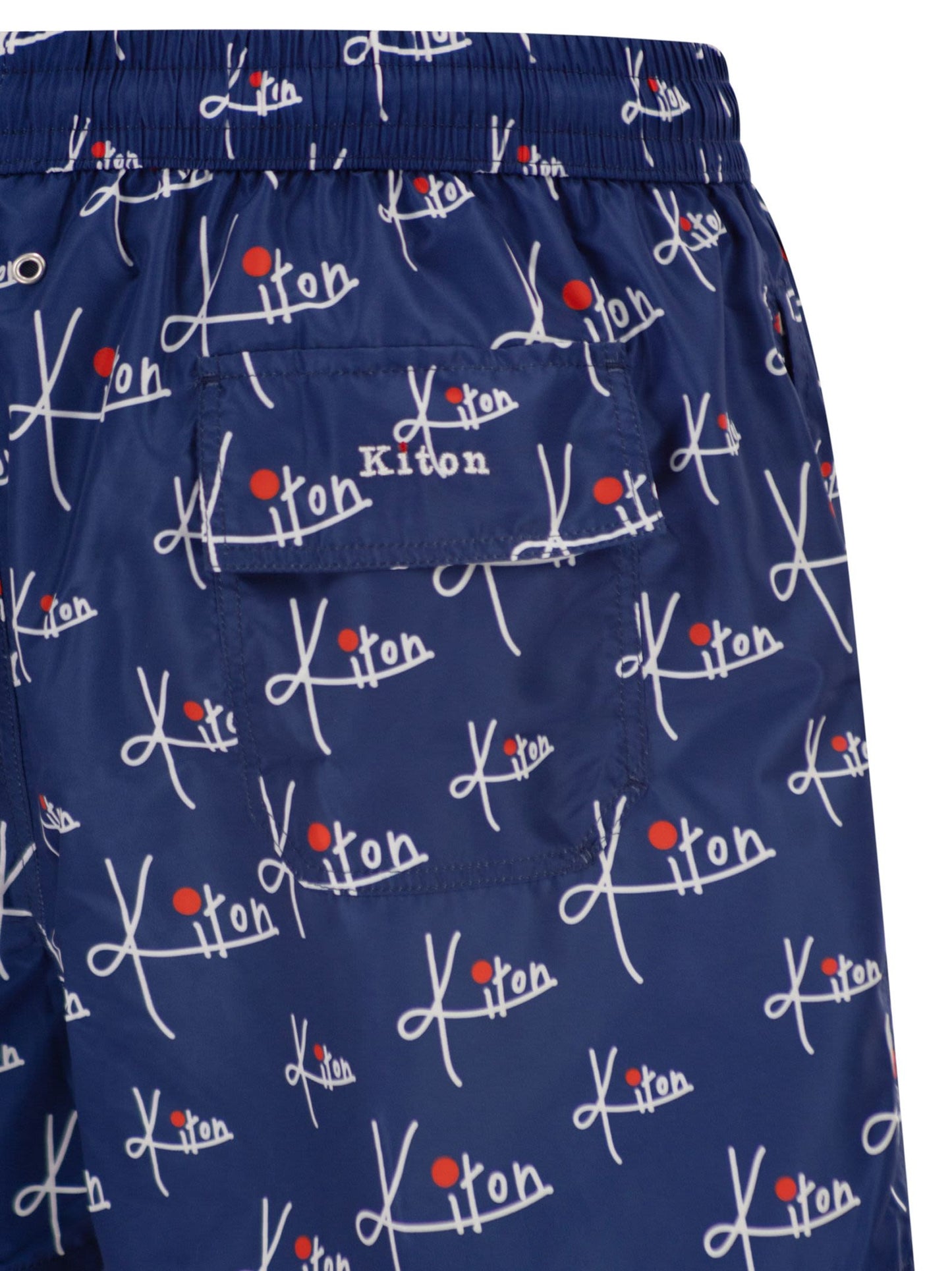 Kiton Men Short Patterned Swim Boxers KITON